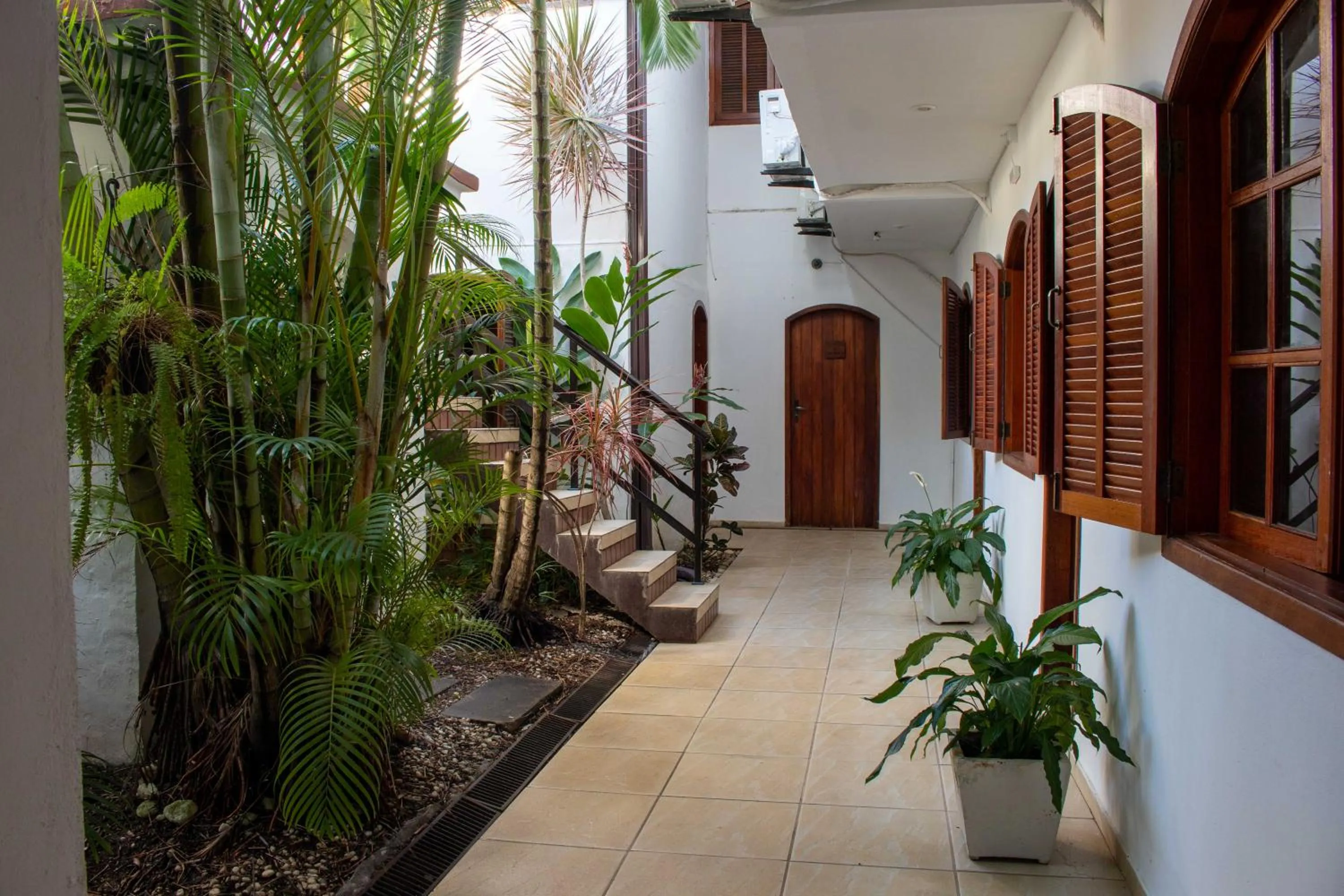 Inner courtyard view in Pousada Boulevard