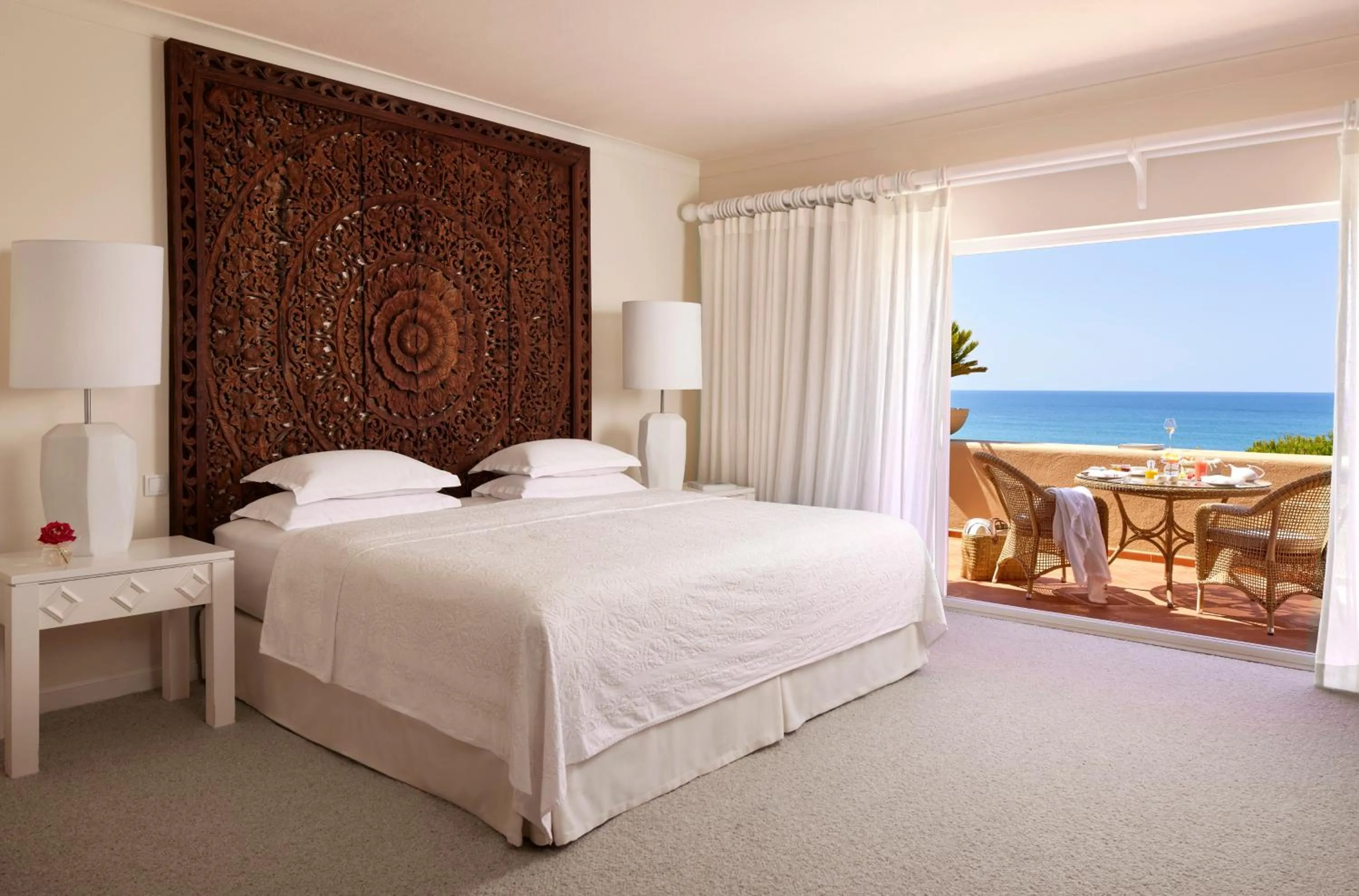 Balcony/Terrace, Bed in Vila Joya