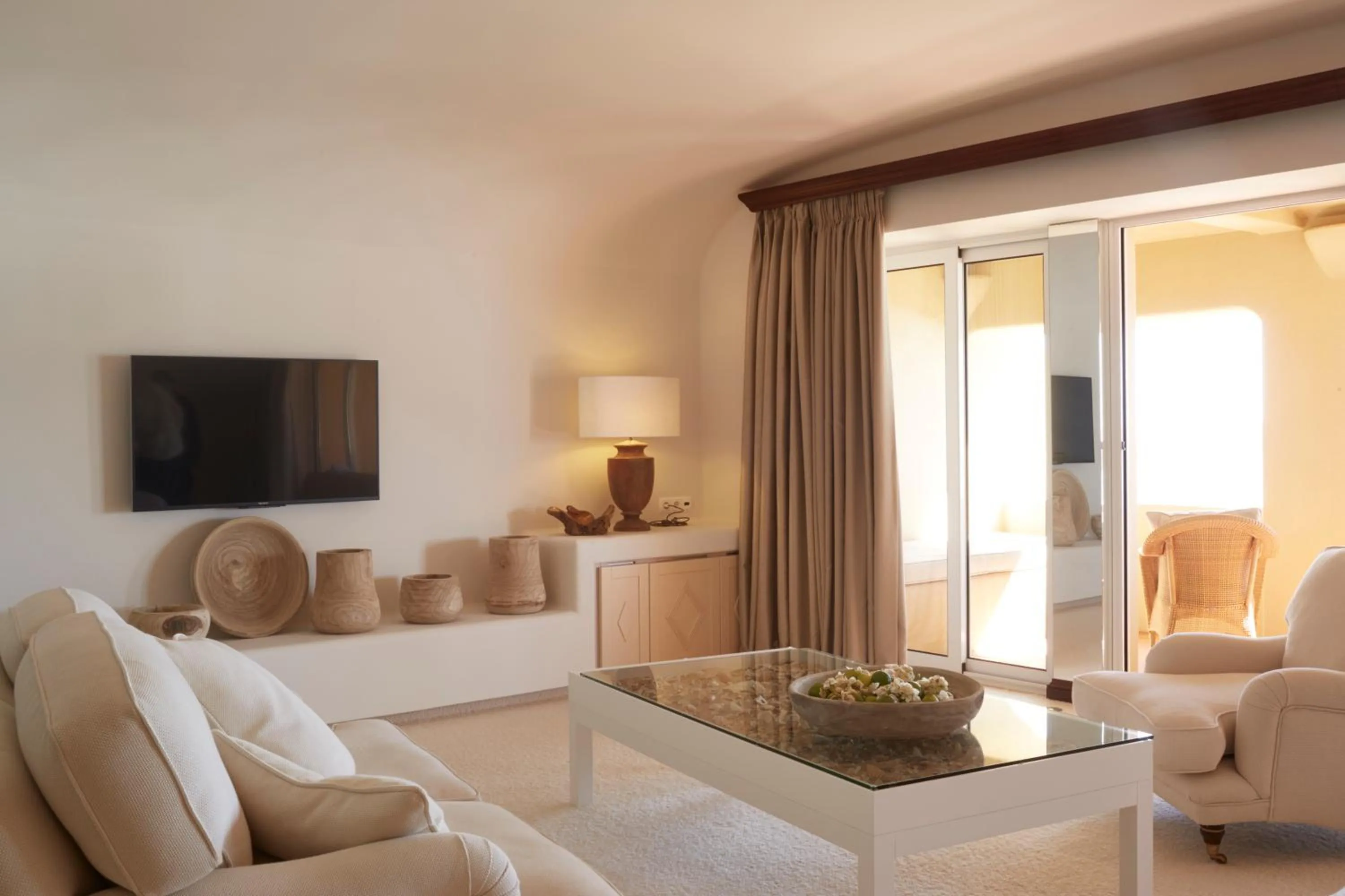 Seating area in Vila Joya