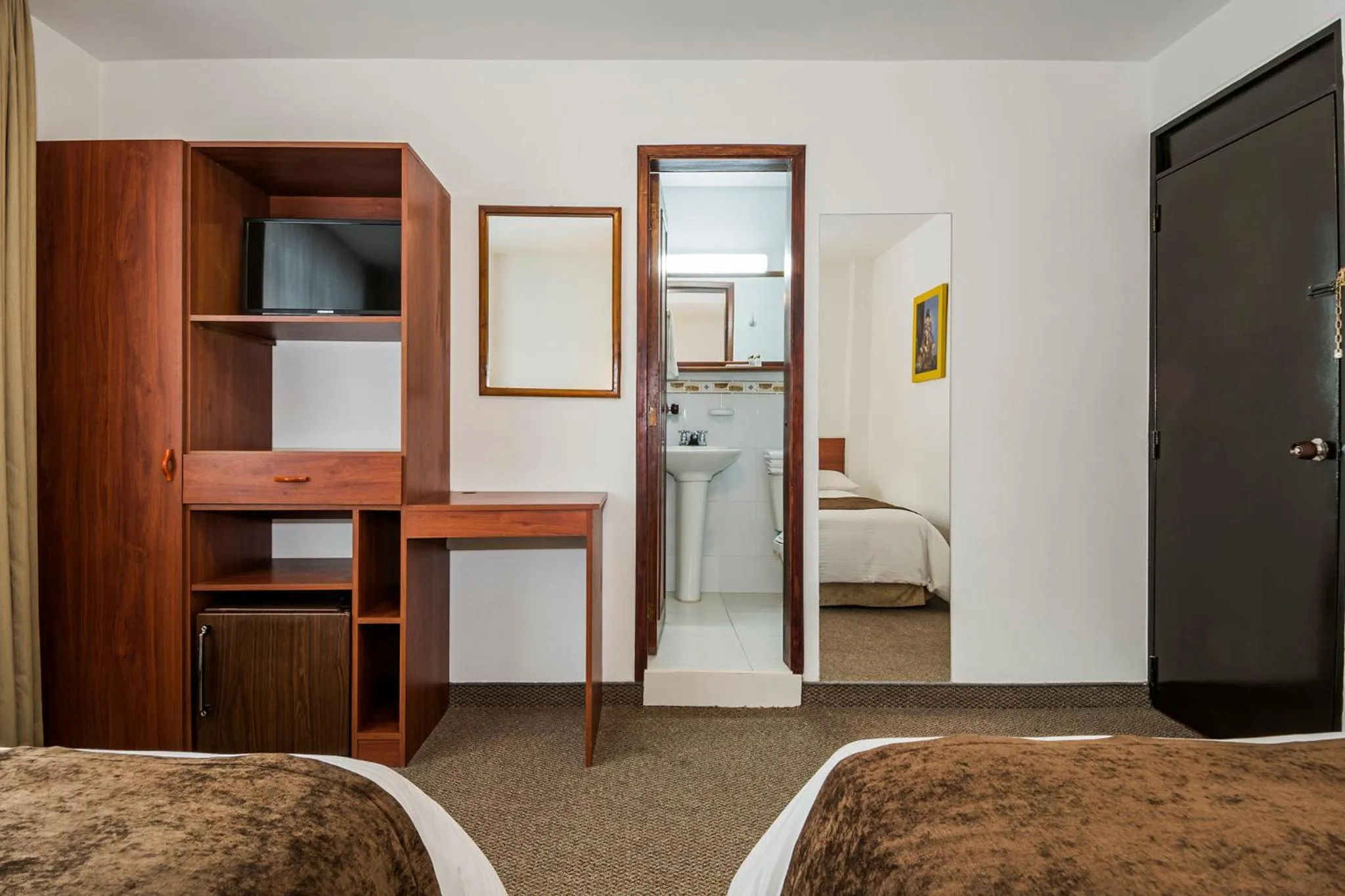 Bedroom, Bed in Hotel El Campin