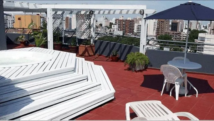 Balcony/Terrace in Apart Hotel Alvear