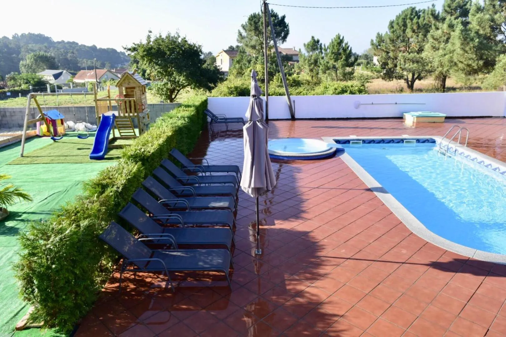 Children play ground in Pensión San Antón