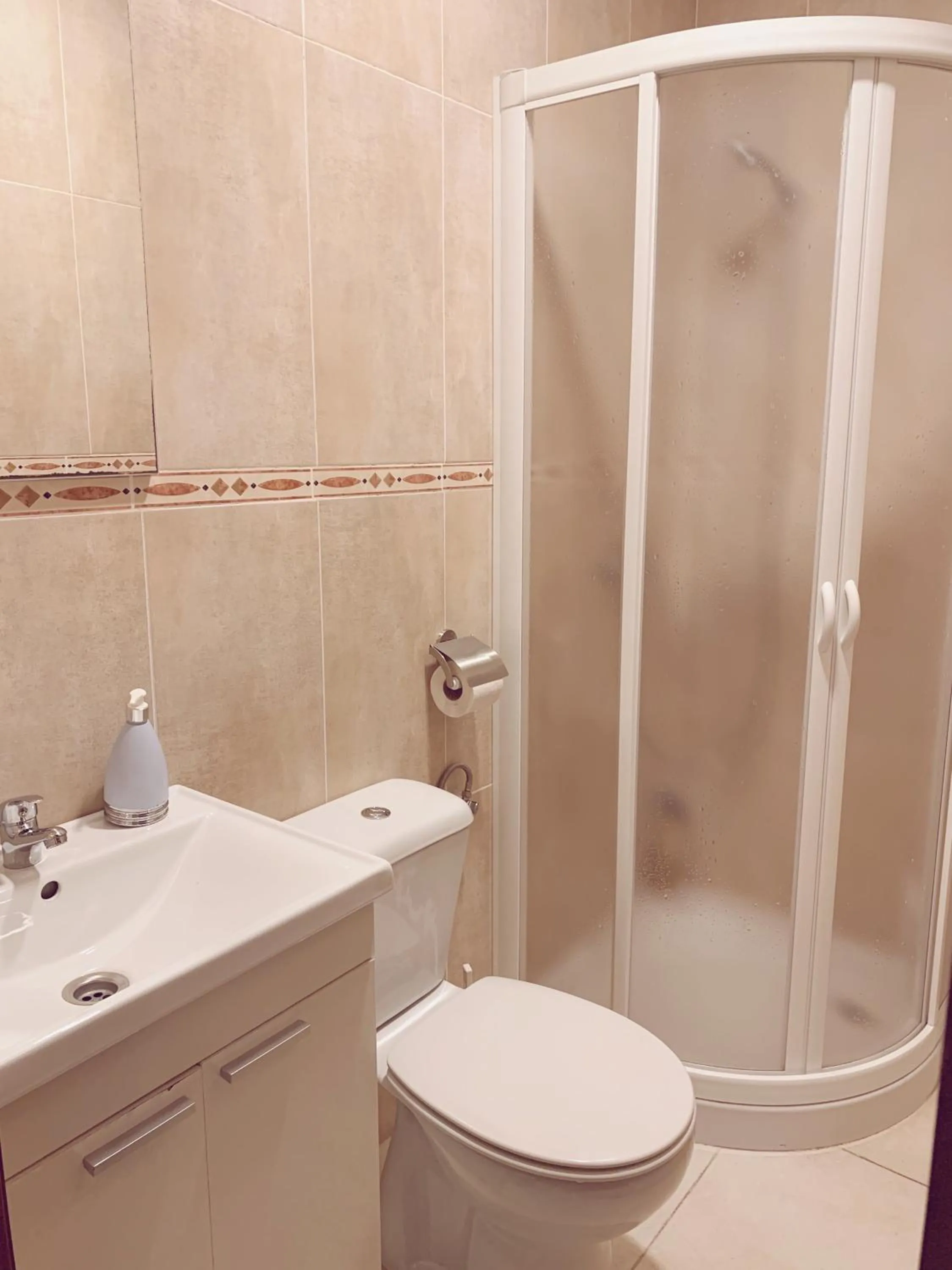 Shower in Pensión San Antón