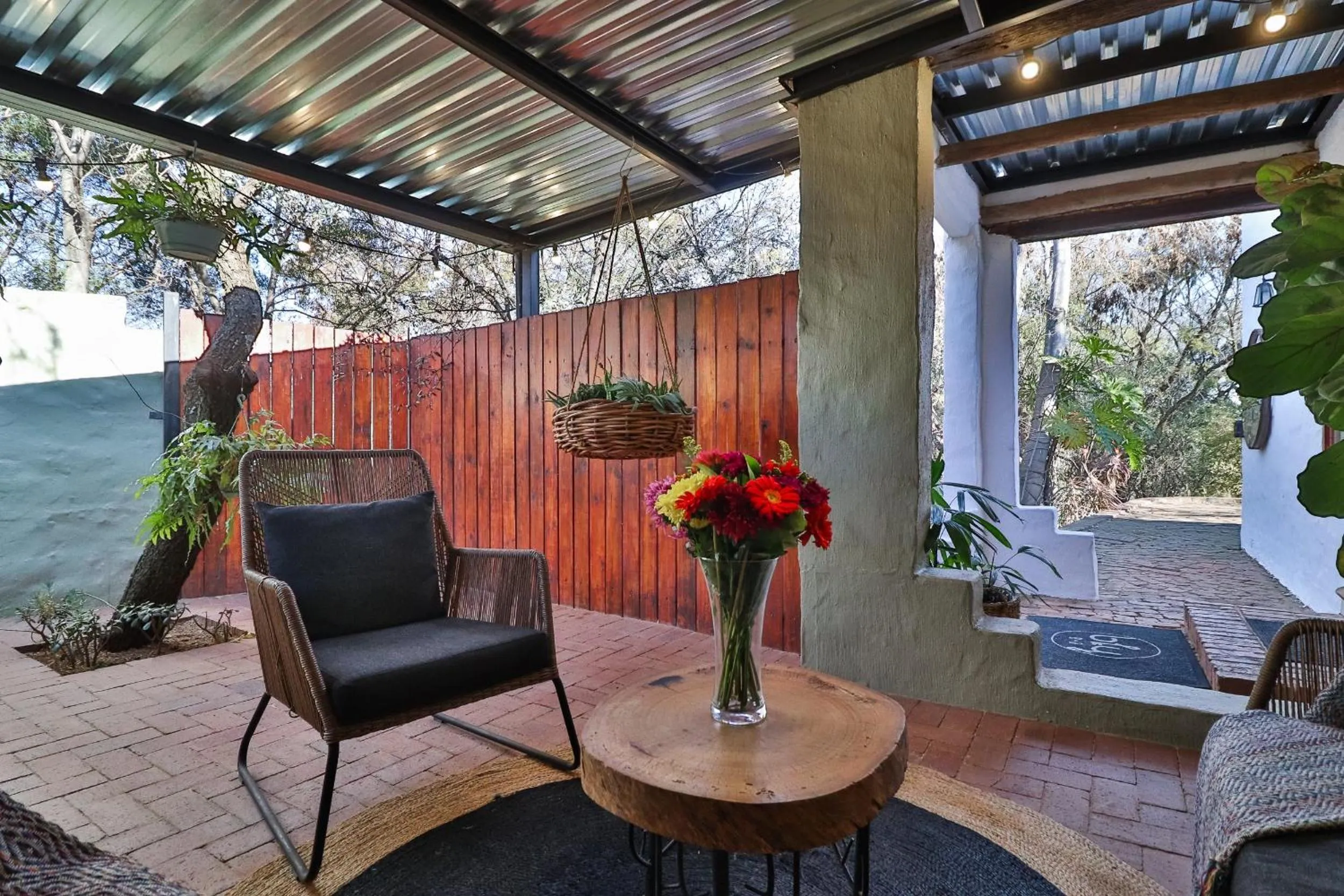 Seating area in Bly B&B