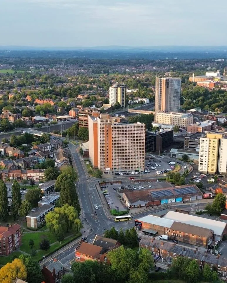 Property building in OX Hotel Manchester