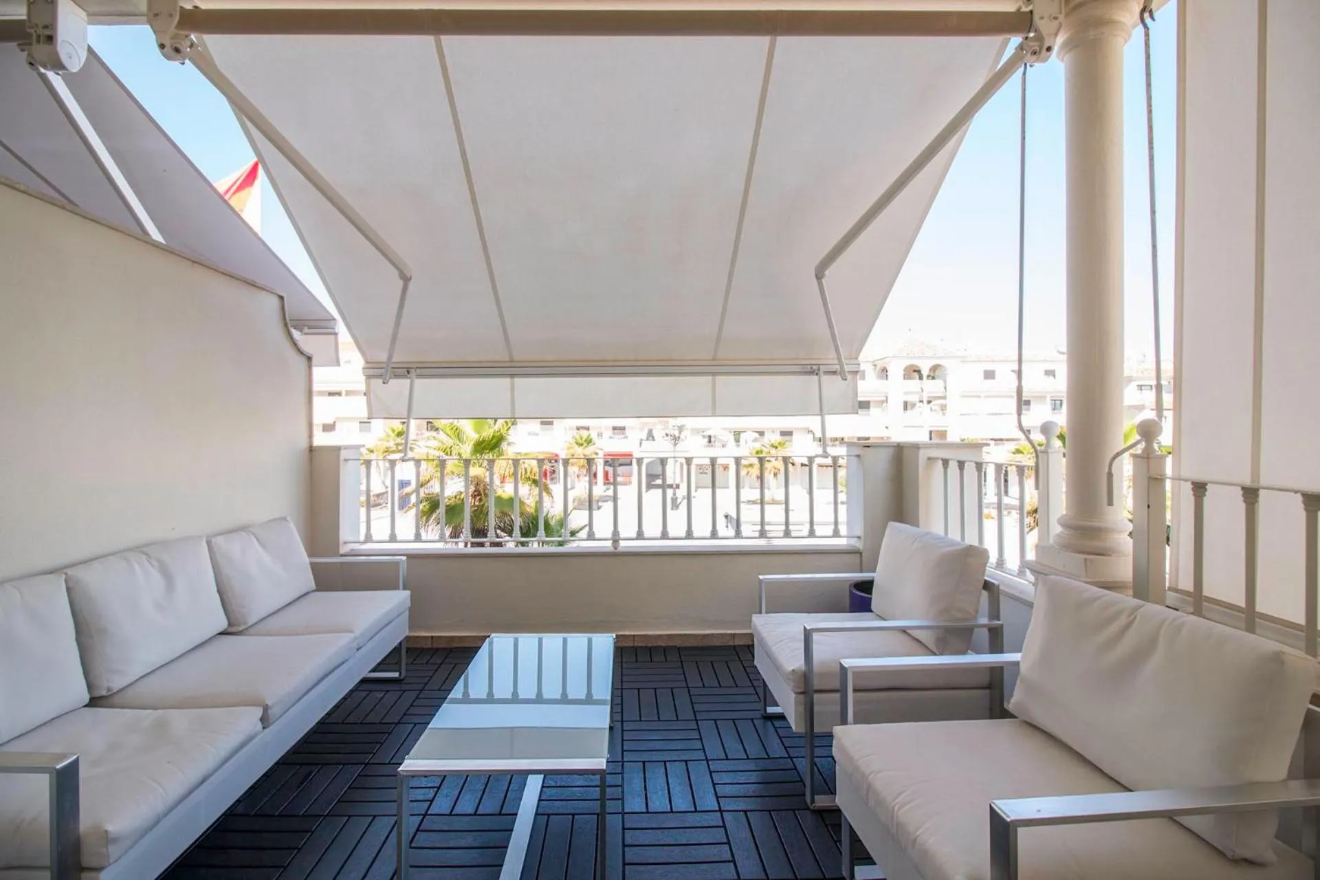 Balcony/Terrace in Plaza de España Boutique Apartment