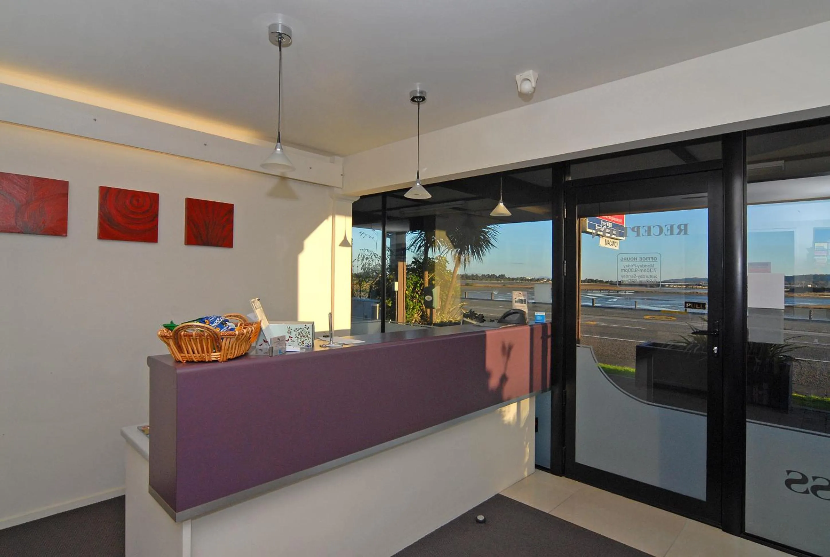 Lobby or reception in Albatross Motel