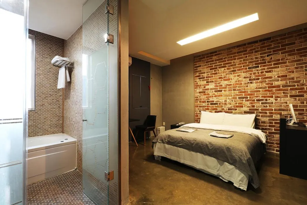 Bathroom in boutique hotel k Dongdaemun