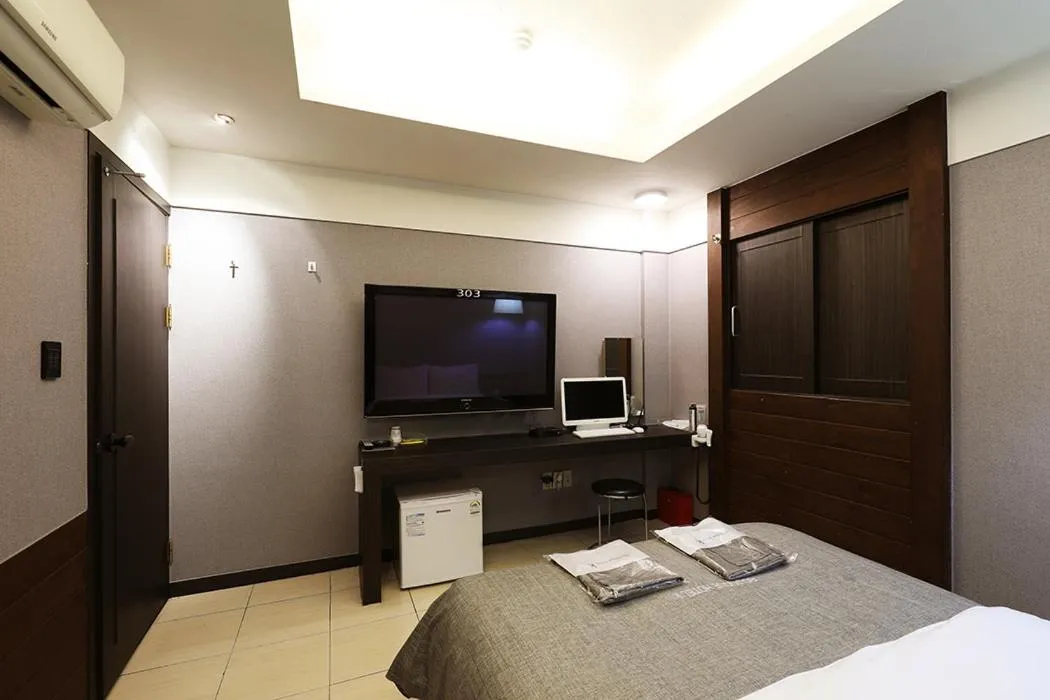TV/Entertainment Center in boutique hotel k Dongdaemun