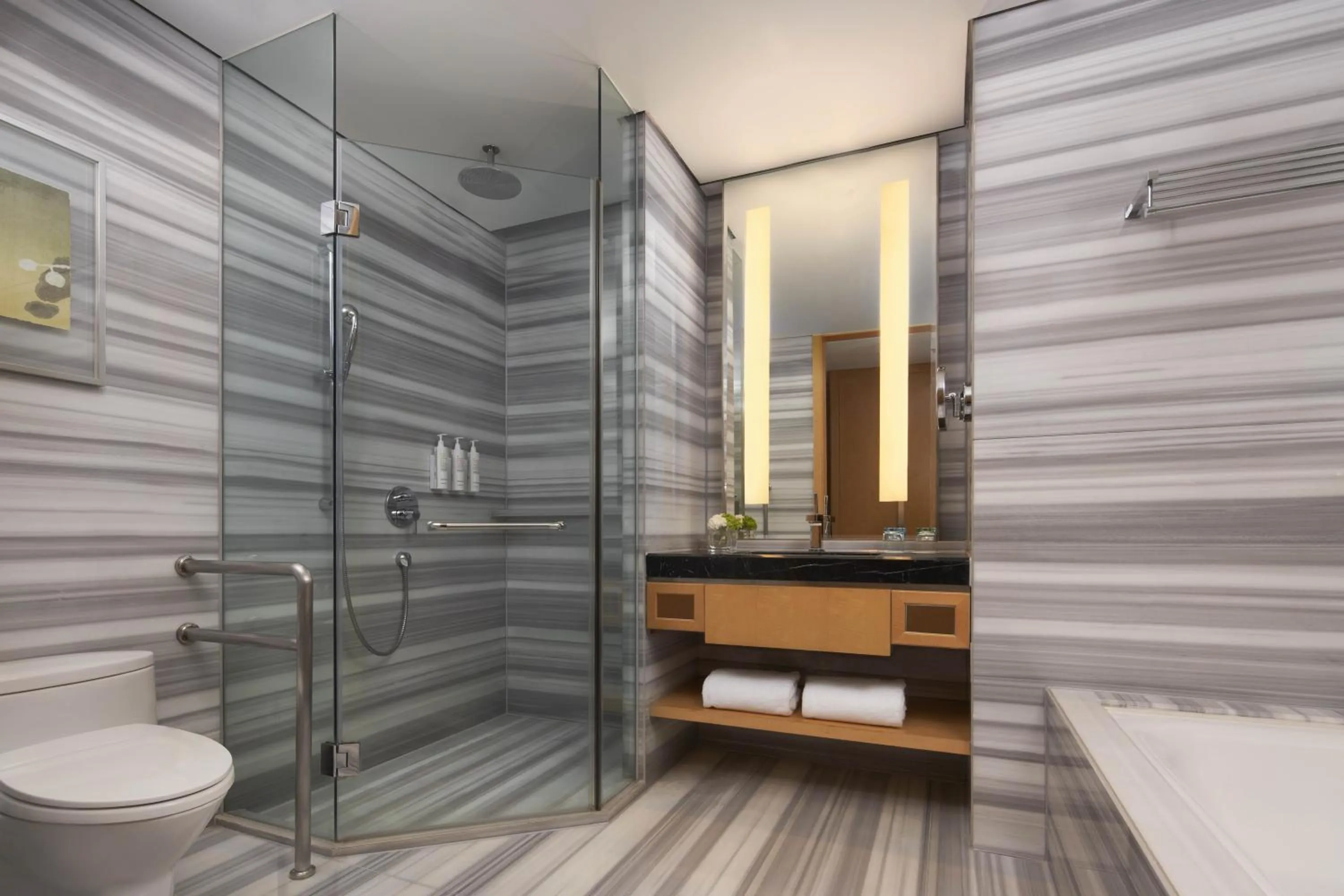 Toilet in Ningbo Marriott Hotel