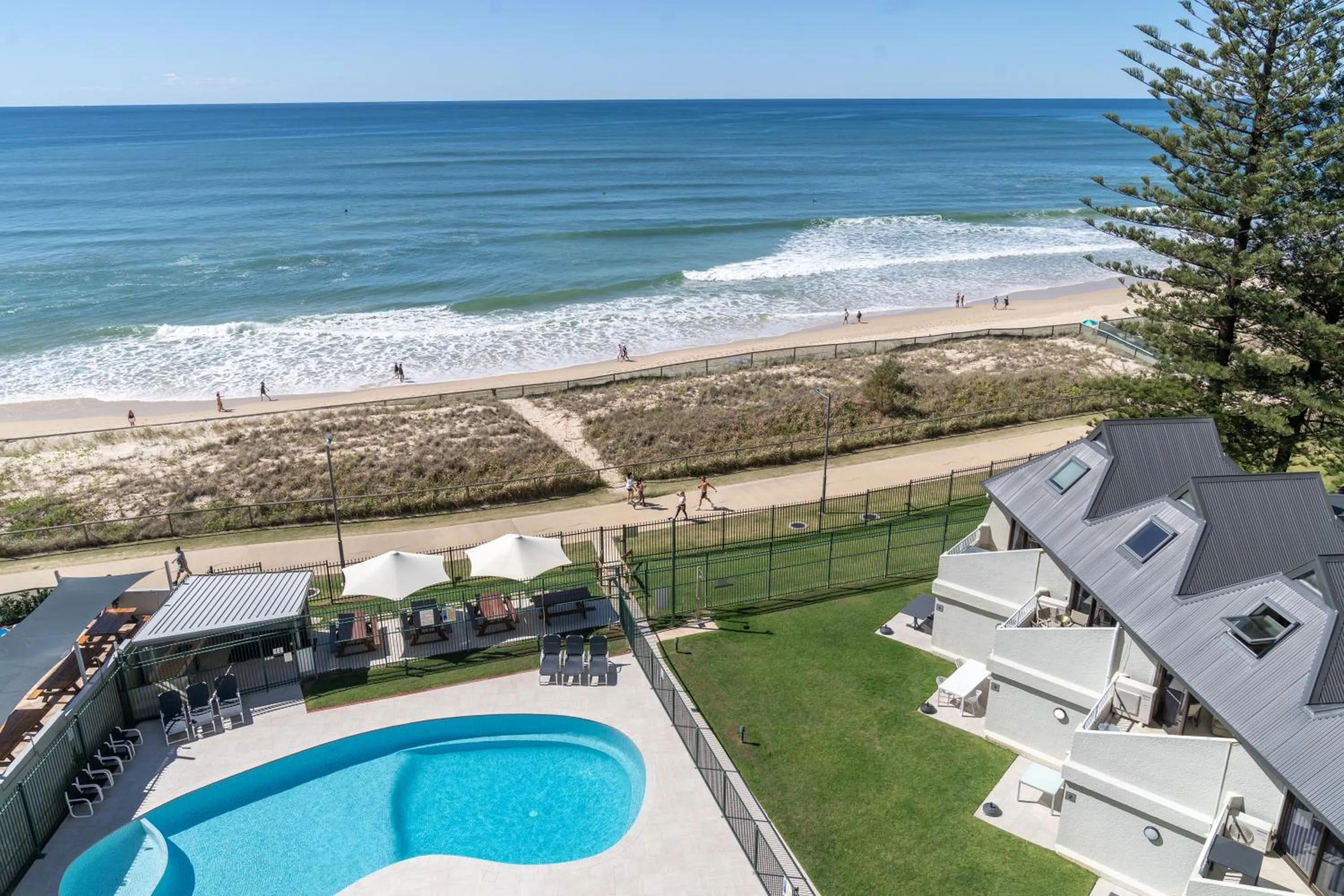 Pool view in The Breakers