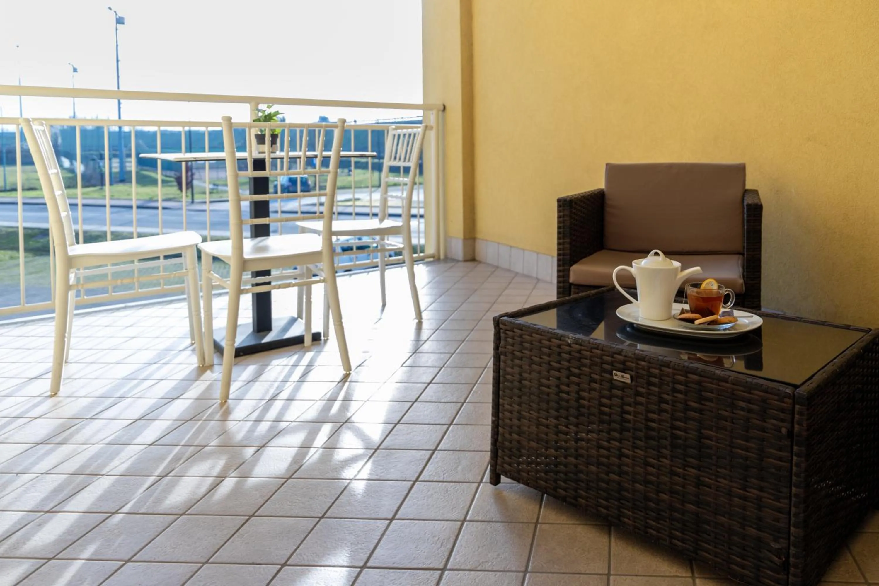 Balcony/Terrace in Hotel Giallo