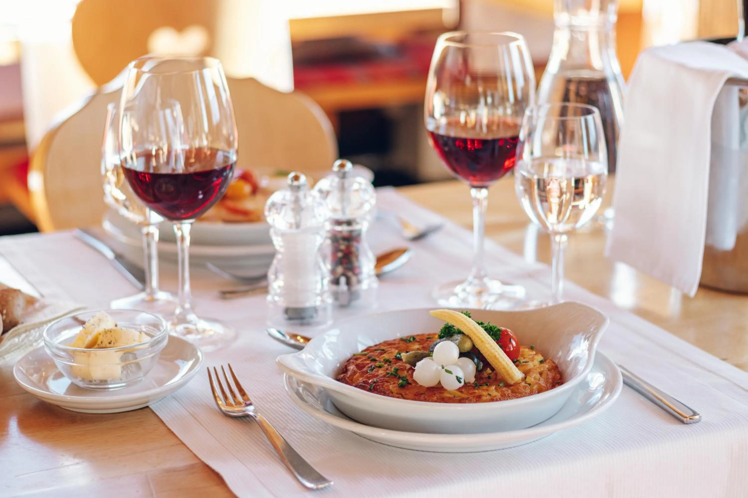 Food and drinks in 3100 Kulmhotel Gornergrat