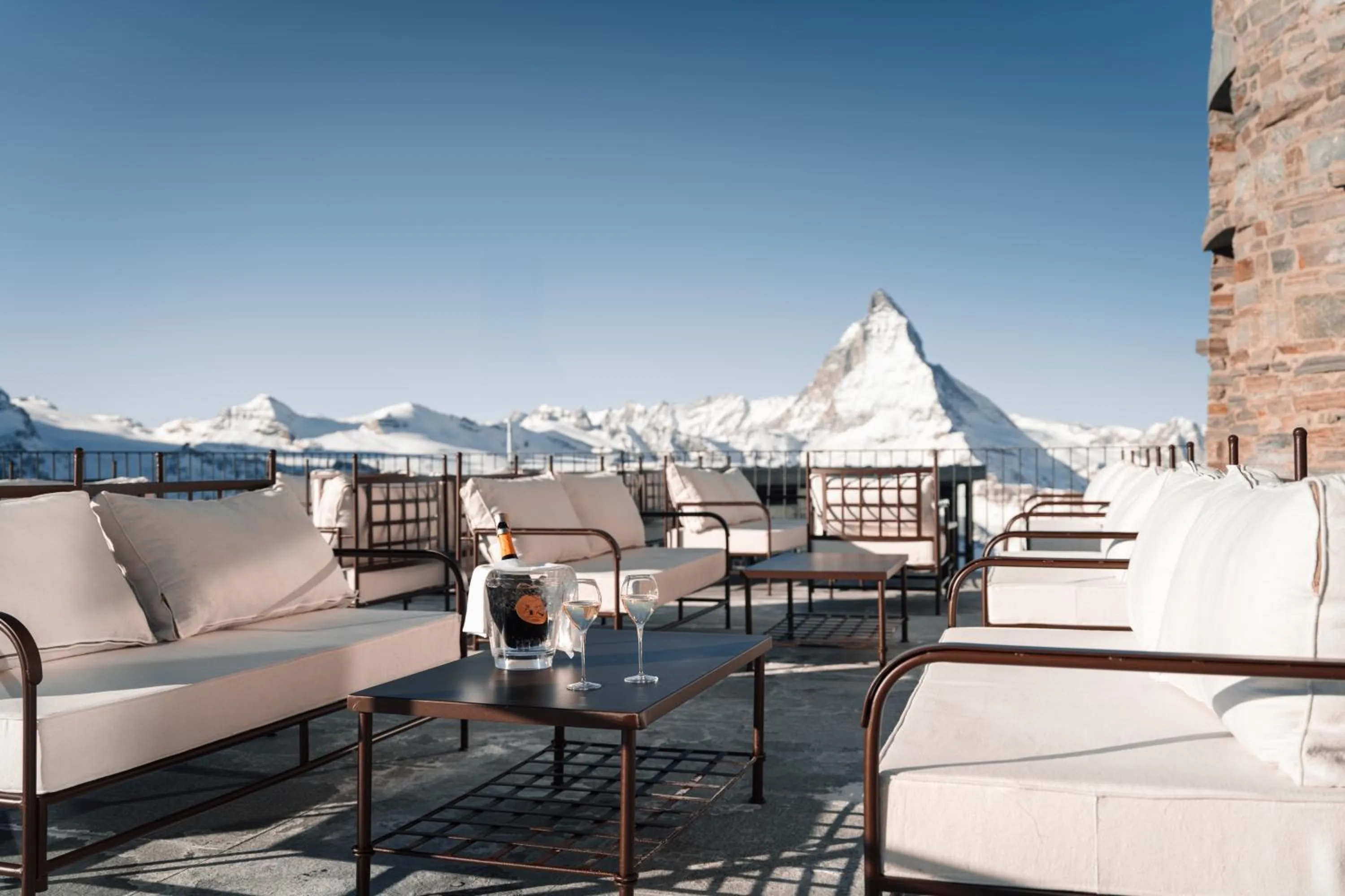 Restaurant/places to eat in 3100 Kulmhotel Gornergrat