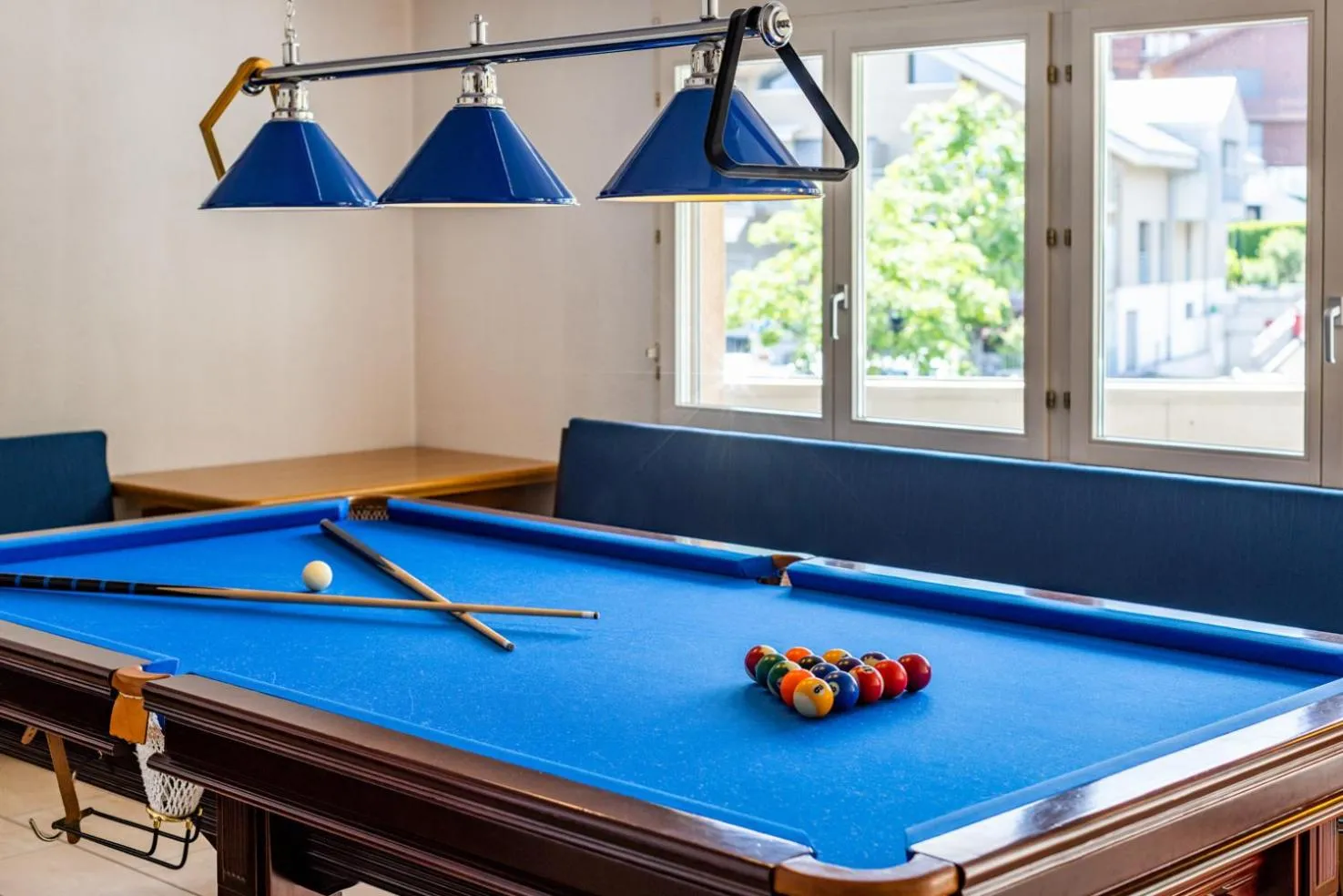 Billiard in Strandhotel Seeblick