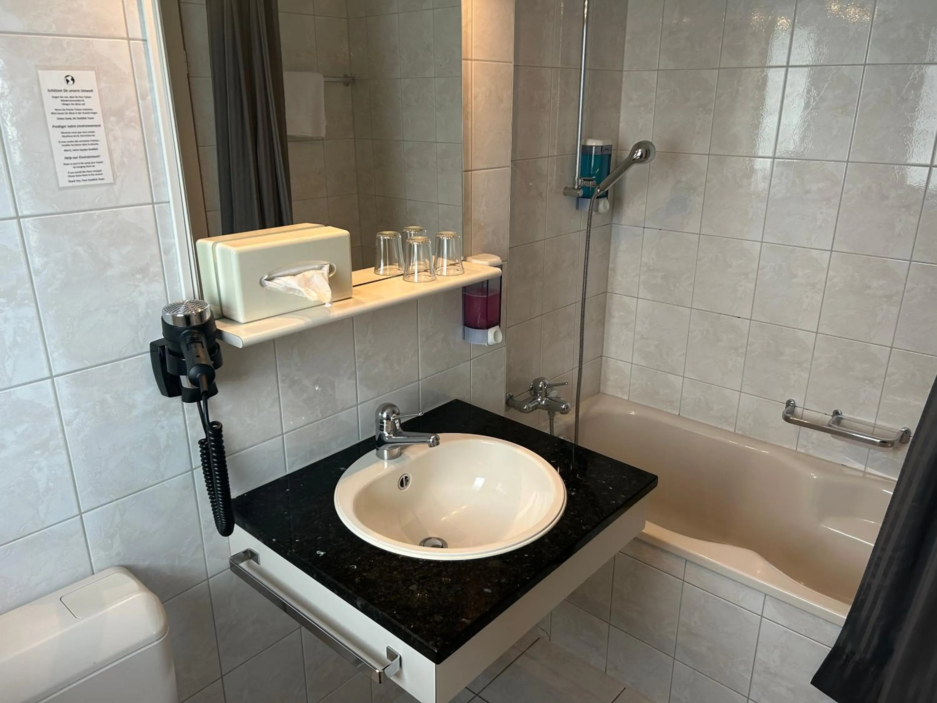 Bathroom in Strandhotel Seeblick