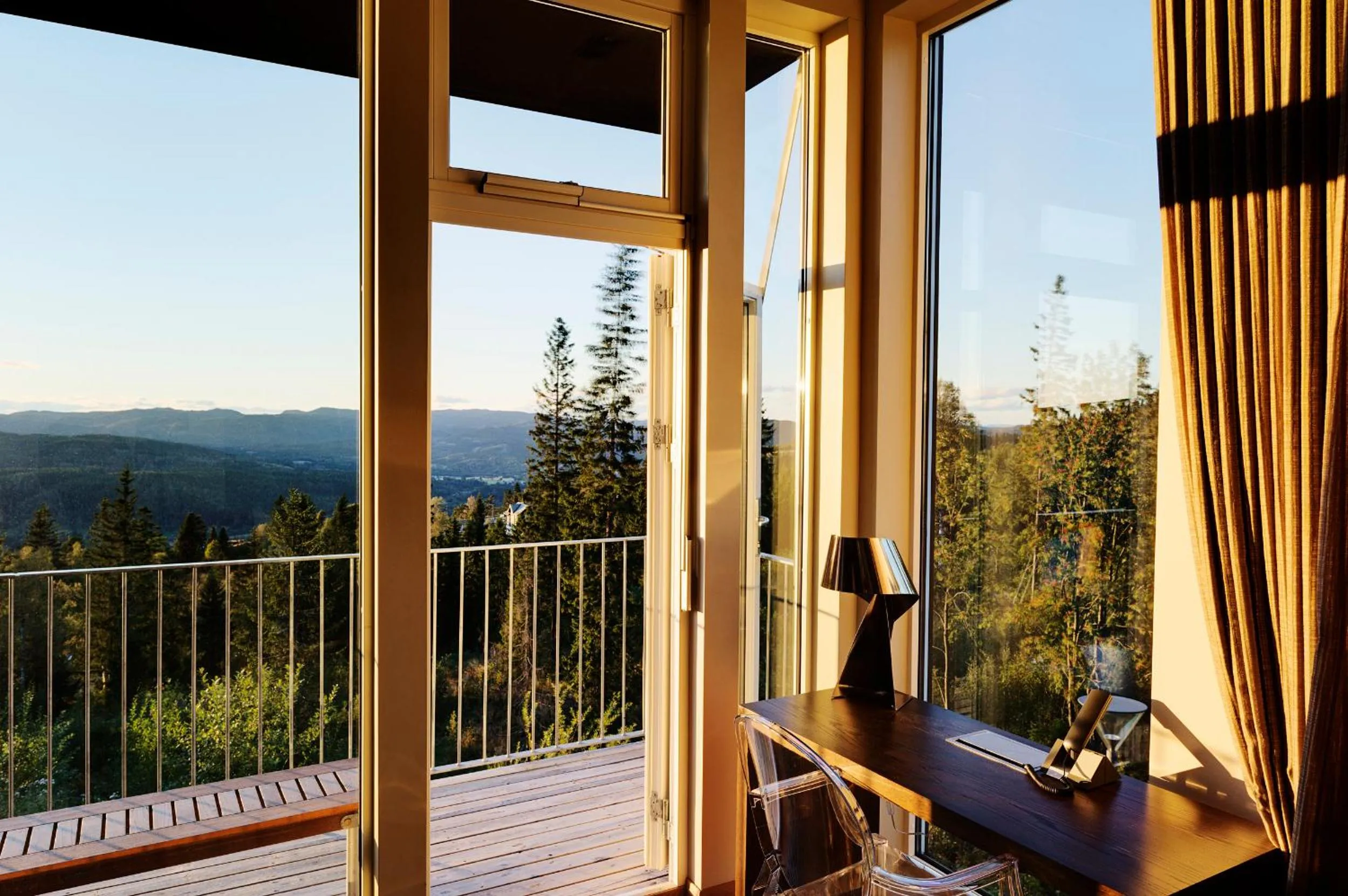 Balcony/Terrace in Lysebu Hotel