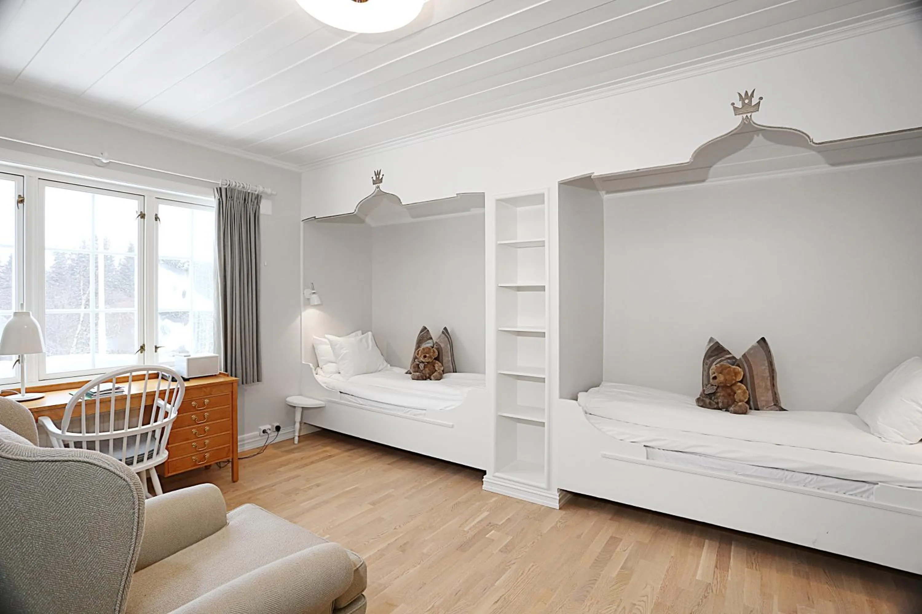 Photo of the whole room, Bed in Lysebu Hotel