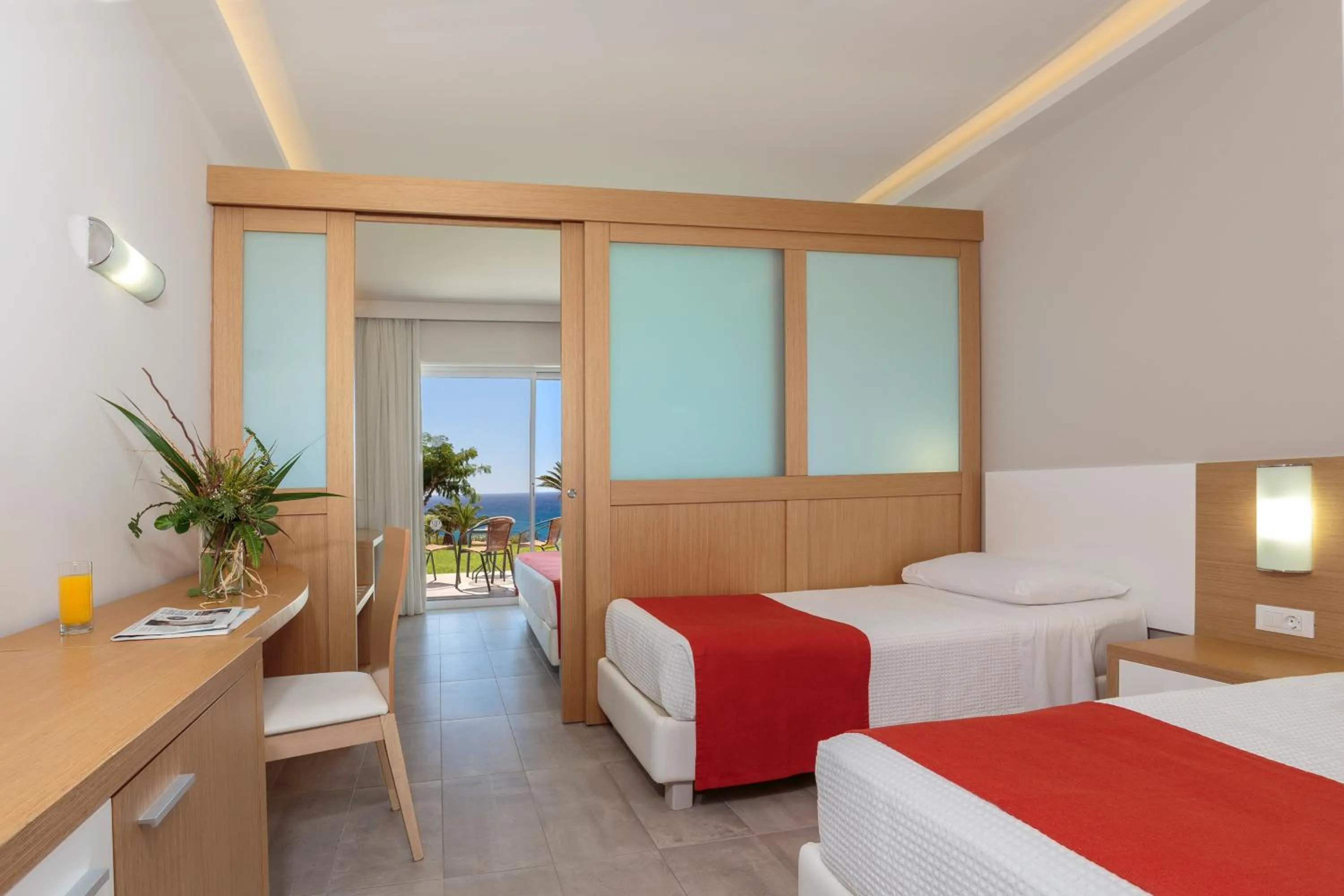 Photo of the whole room, Bed in Rodos Princess Beach Hotel