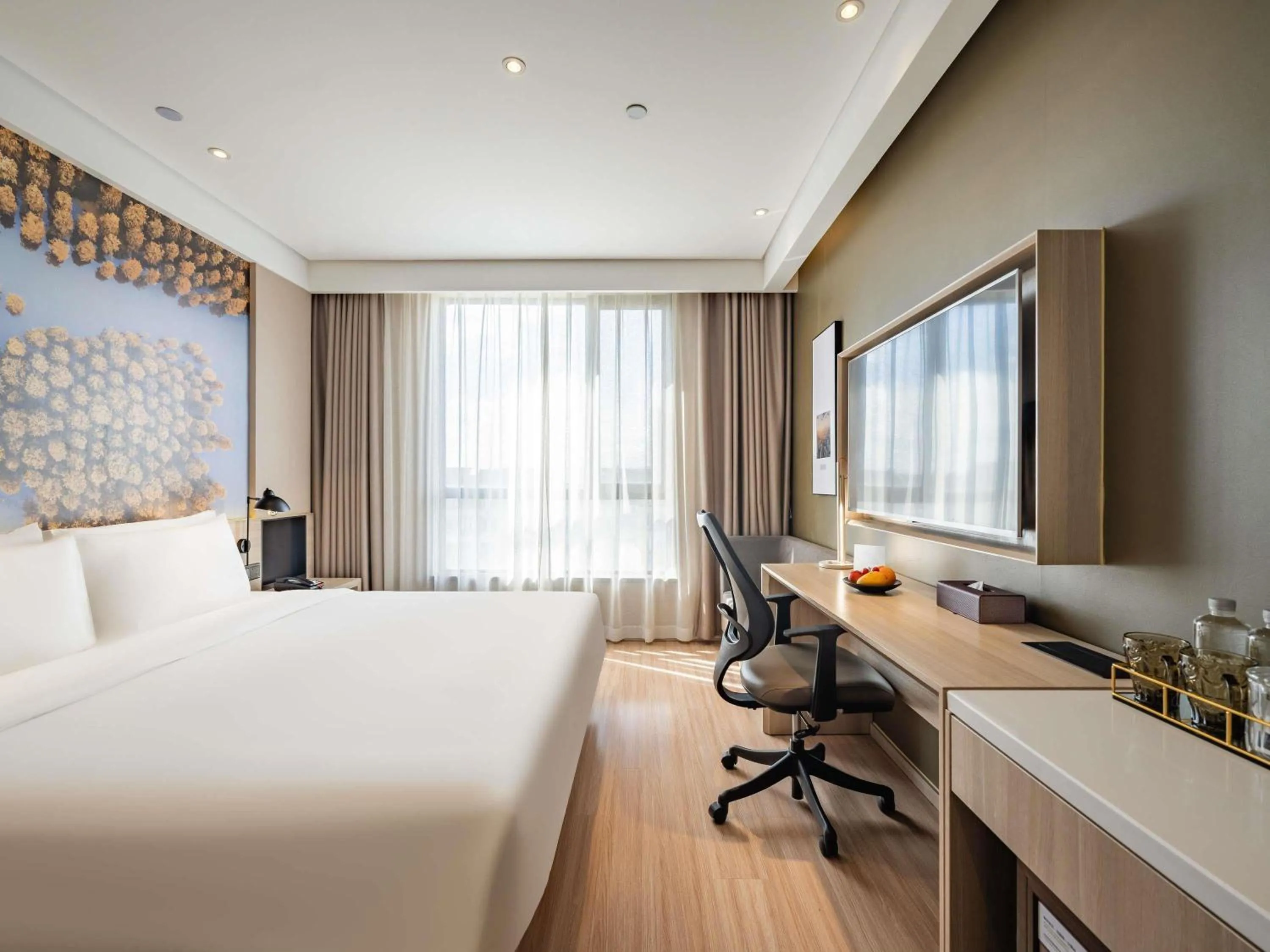 Bedroom, Bed in Mercure Shanghai Pudong Zhangjiang Park