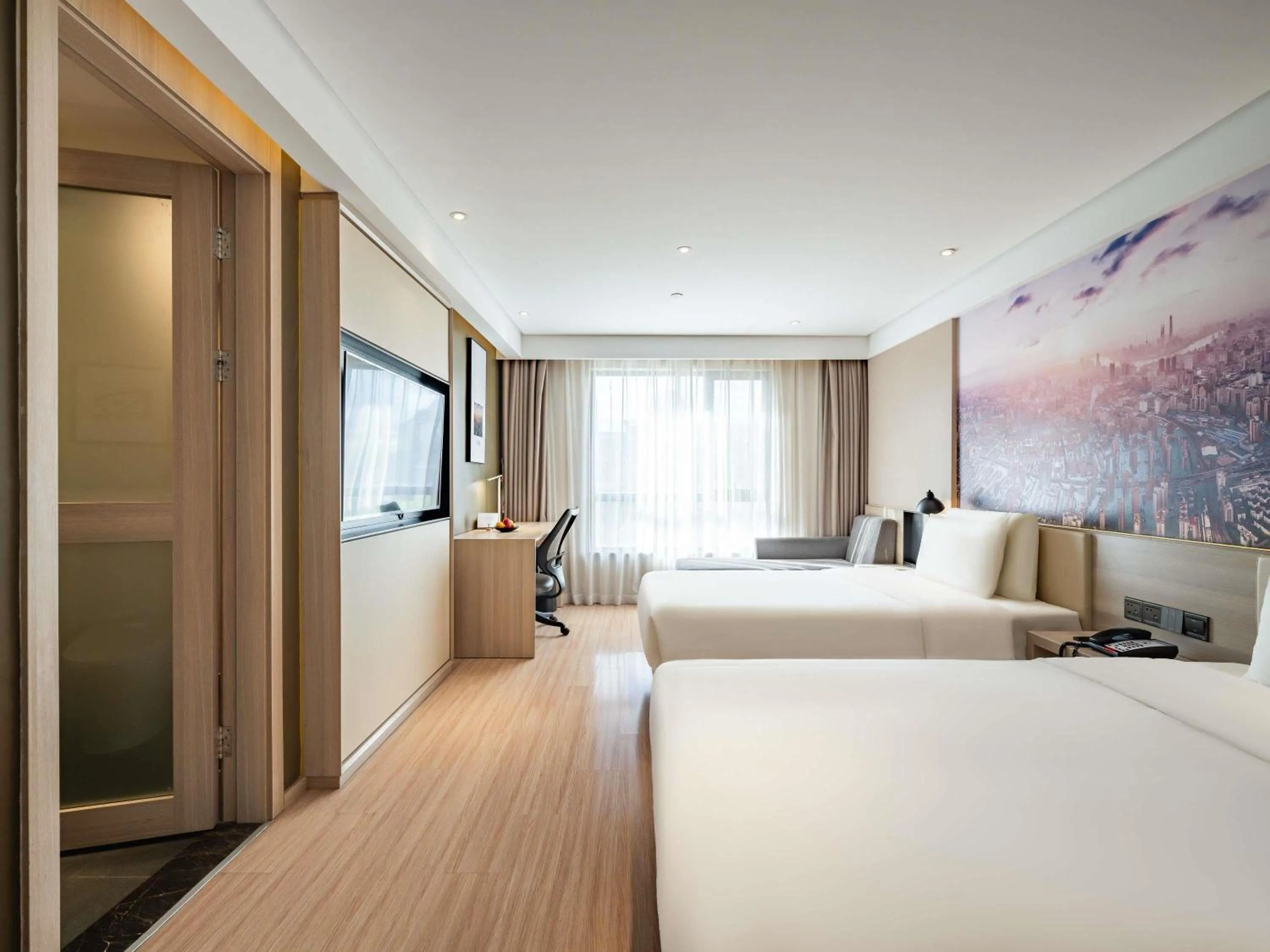 Bedroom, Bed in Mercure Shanghai Pudong Zhangjiang Park