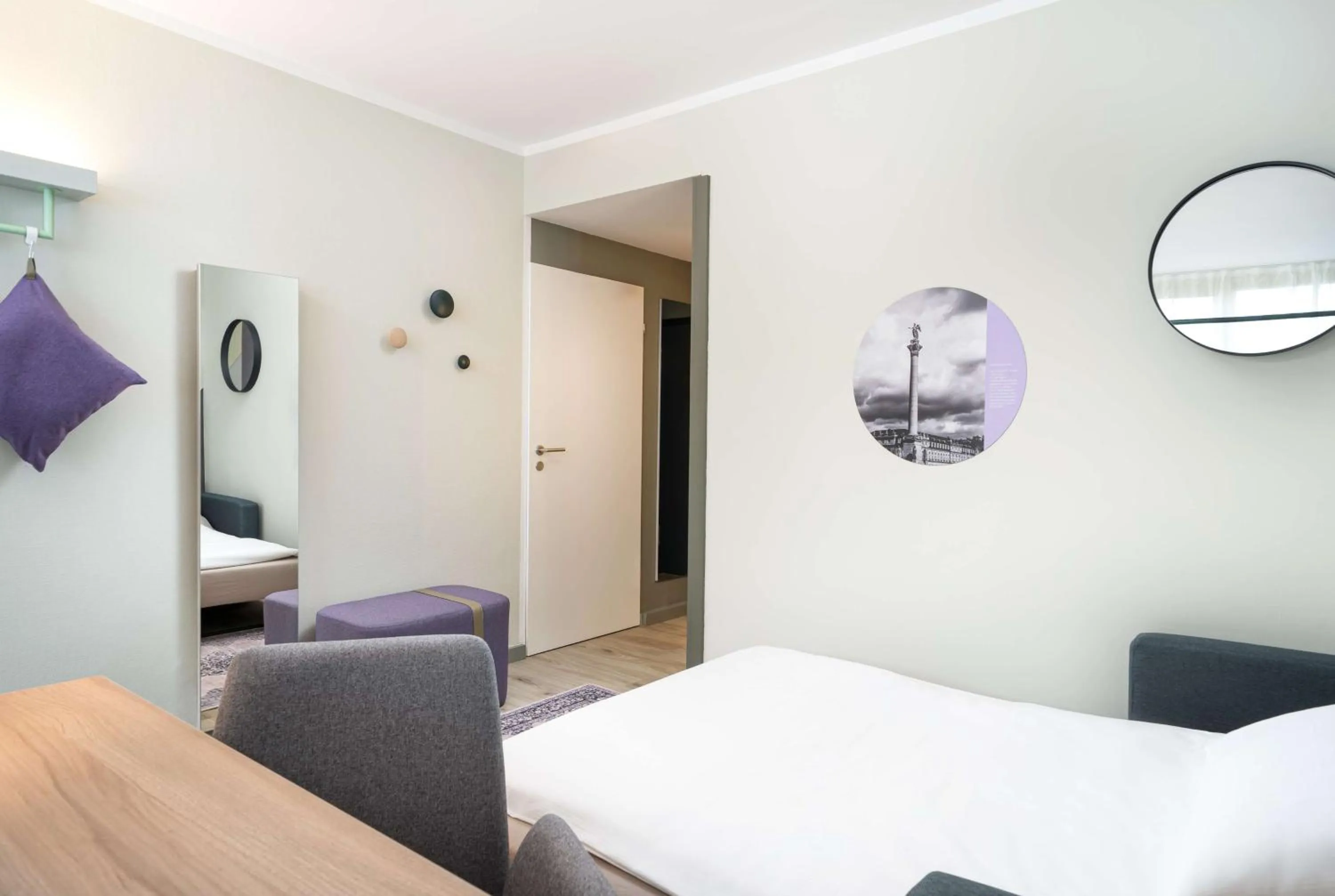 Bedroom, Bed in elaya hotel stuttgart ludwigsburg ehemals Abacco by Rilano