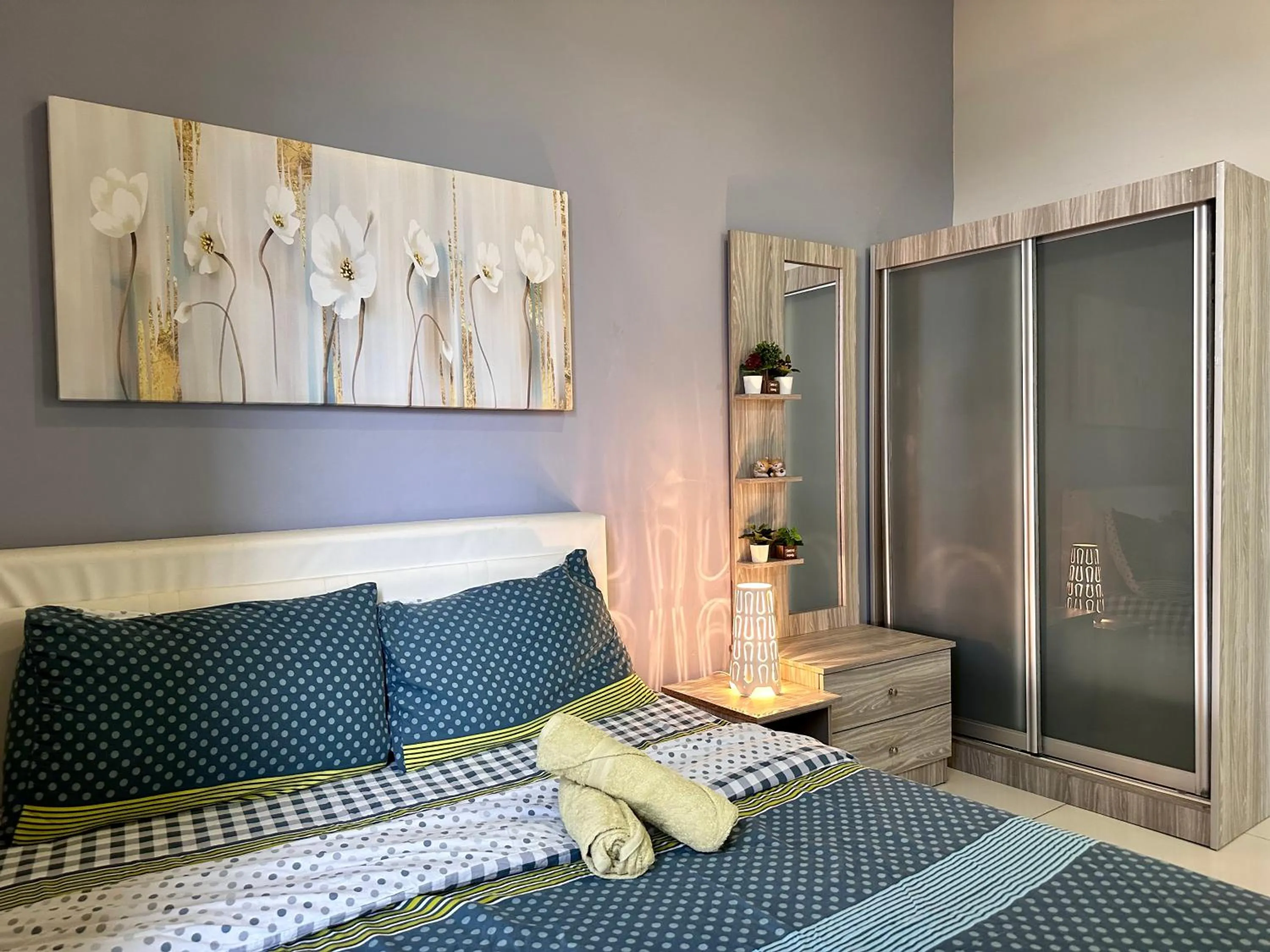 Bed in Takuro Homestay