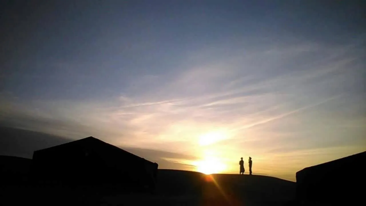 Sunrise in Hostel Amour d'auberge