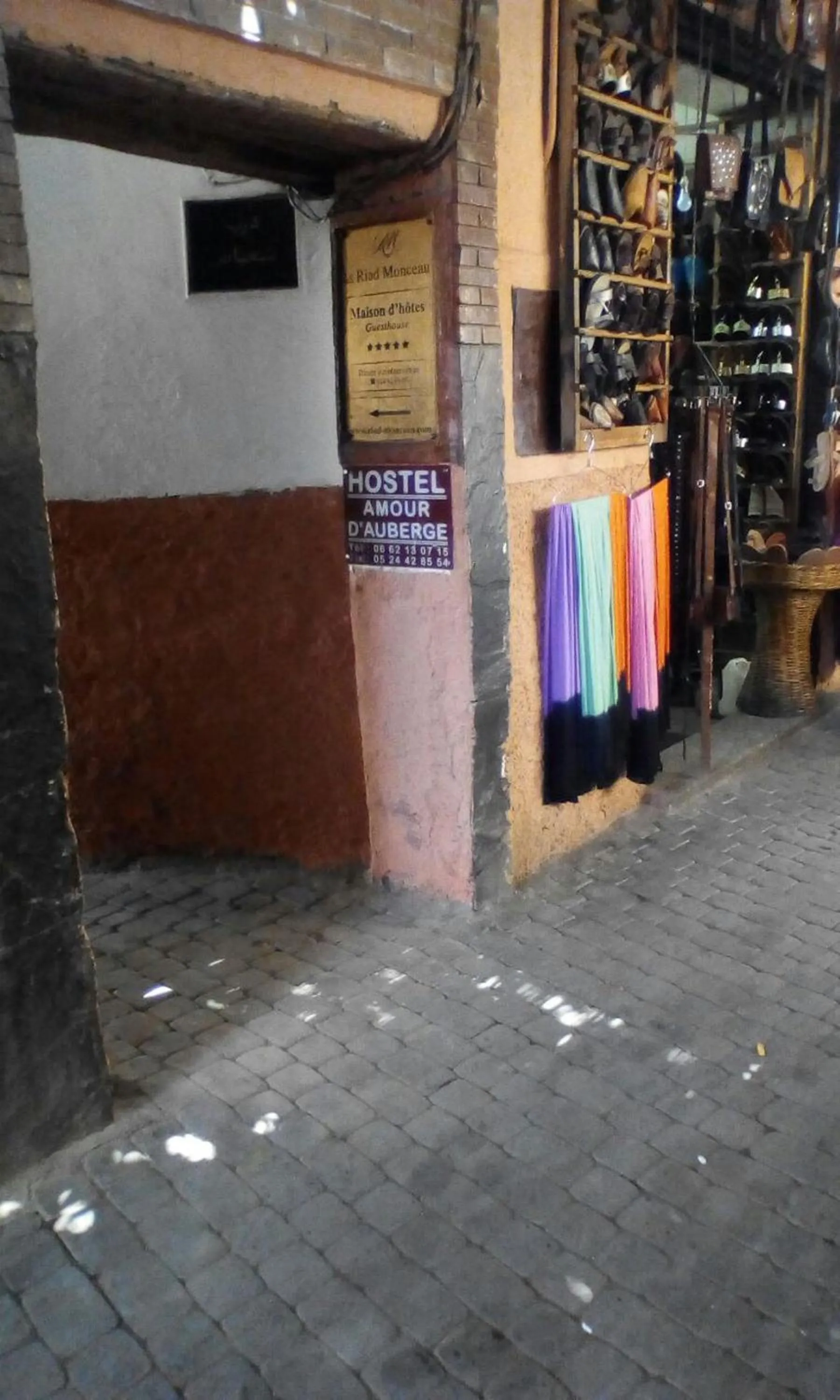 Shopping Area in Hostel Amour d'auberge