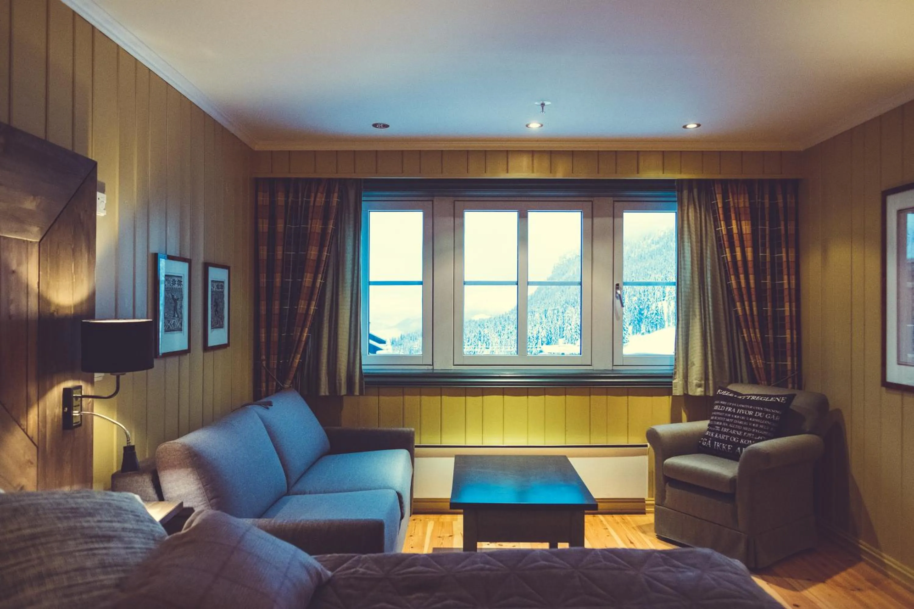 Bed in Gudbrandsgard Hotel