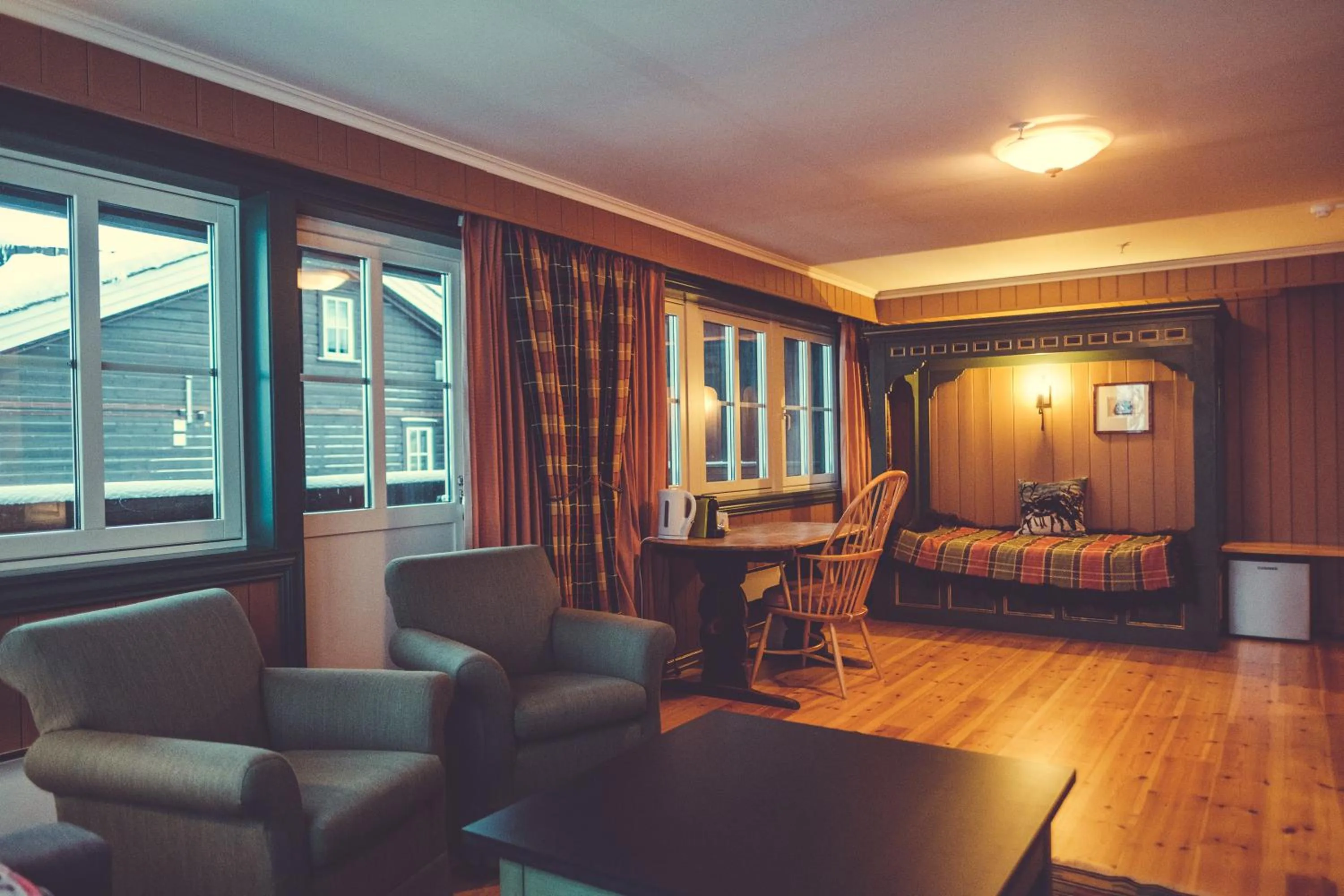 Bed in Gudbrandsgard Hotel