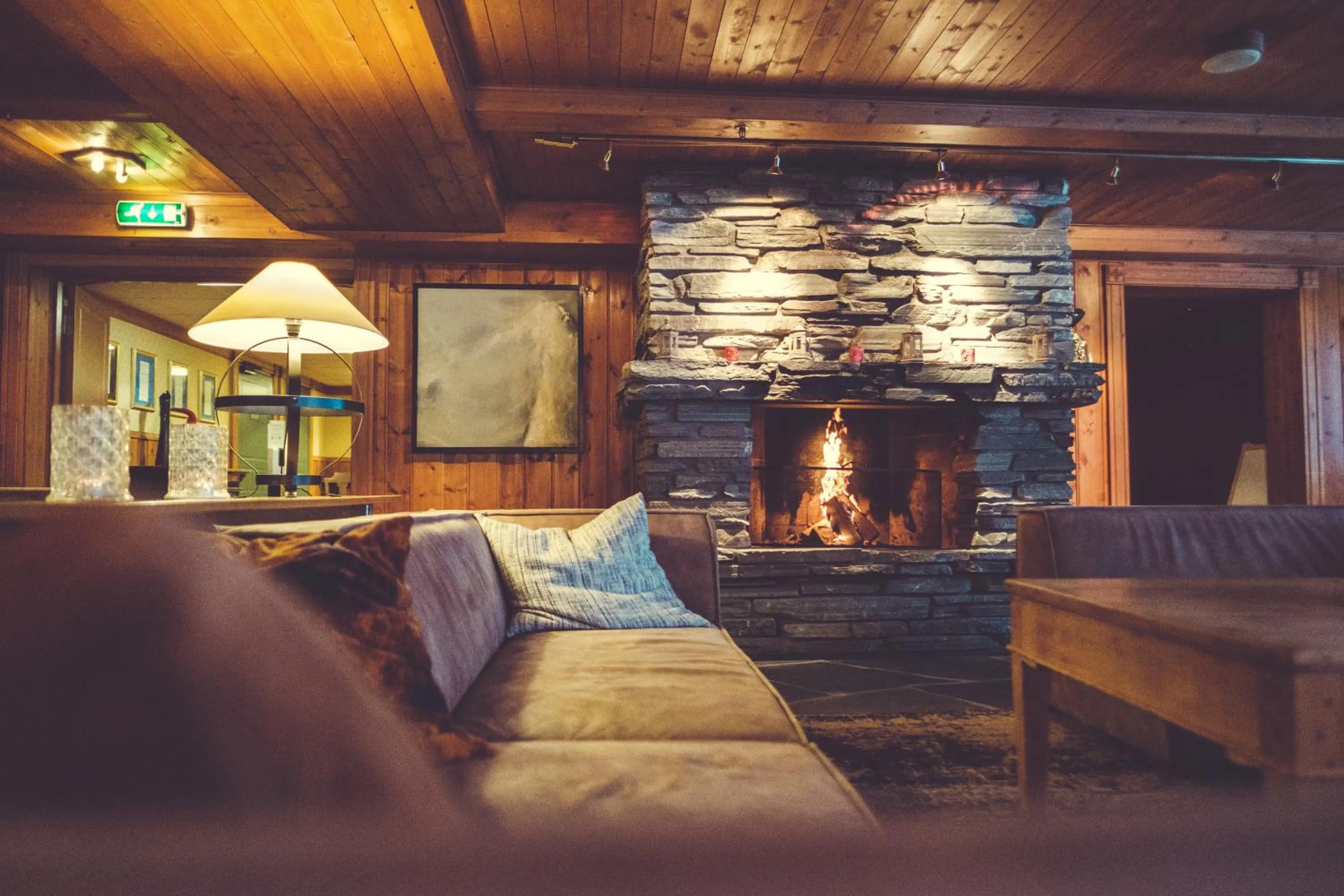 Lobby or reception in Gudbrandsgard Hotel