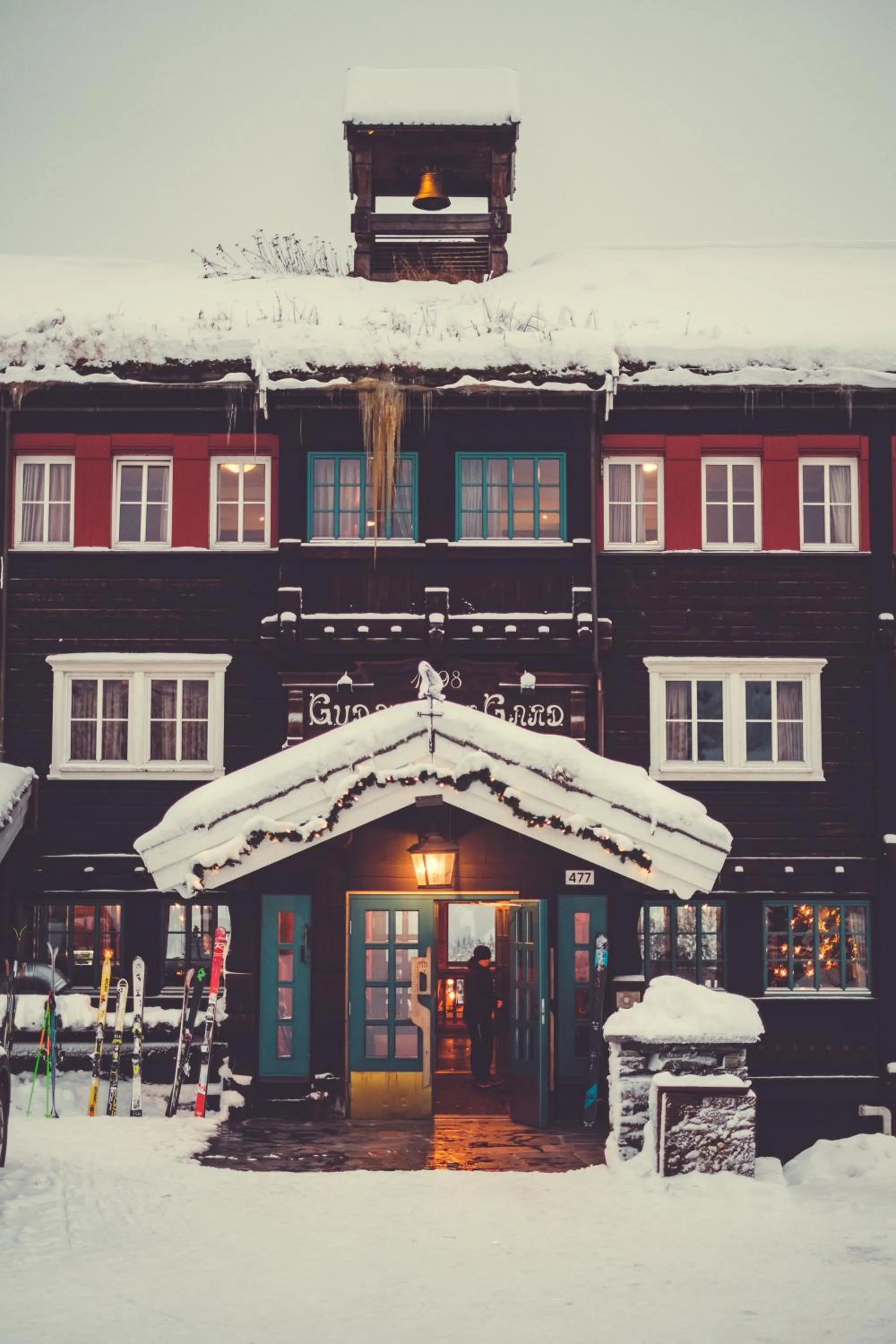 Property building in Gudbrandsgard Hotel