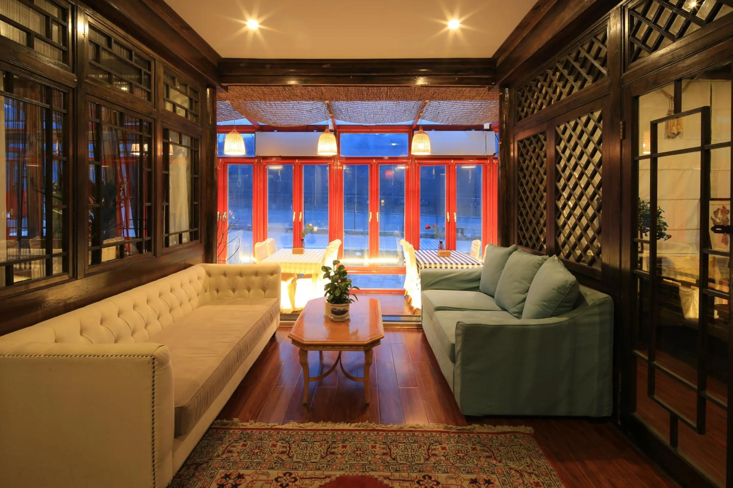 Restaurant/places to eat in The Great Wall Courtyard Hostel