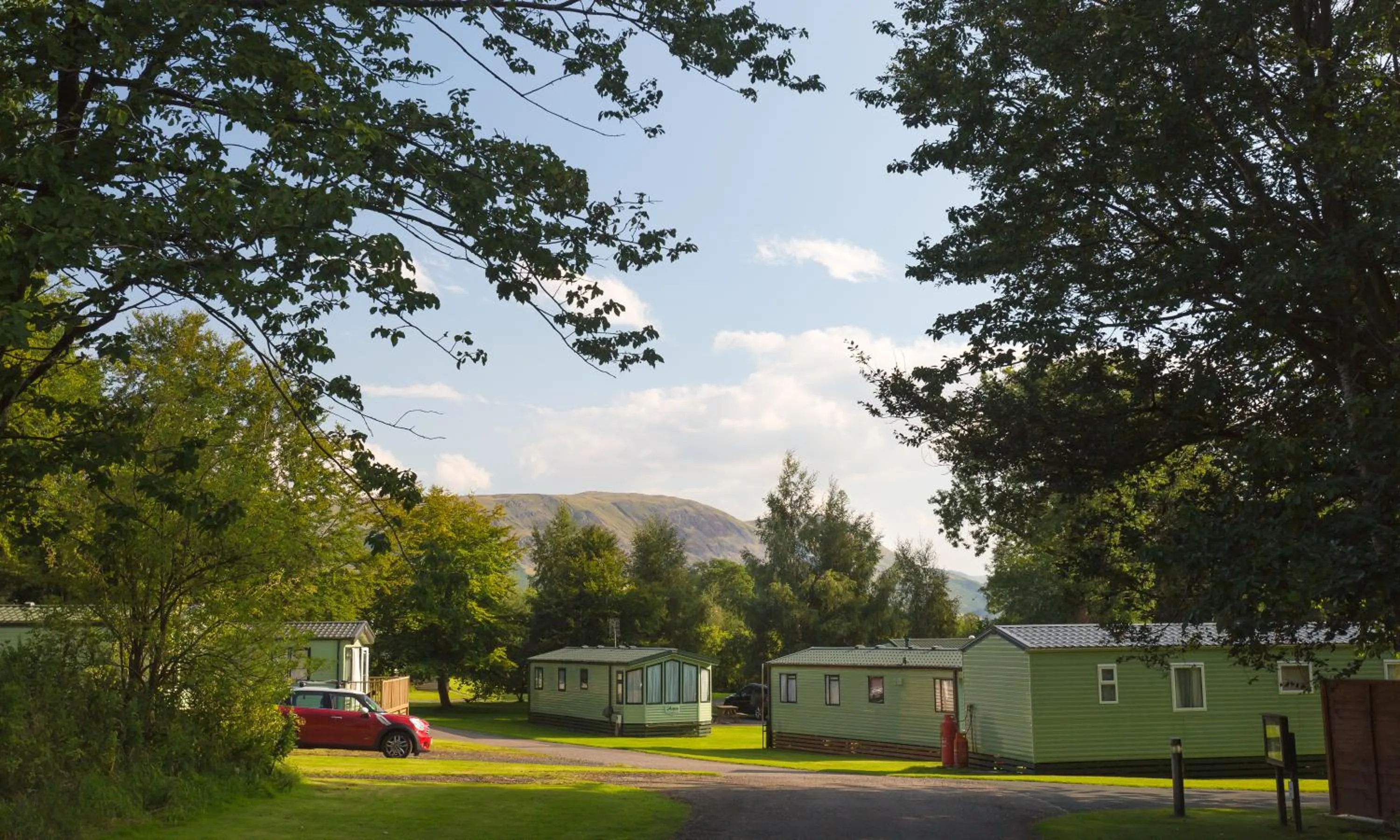 Property building in Waterfoot Park