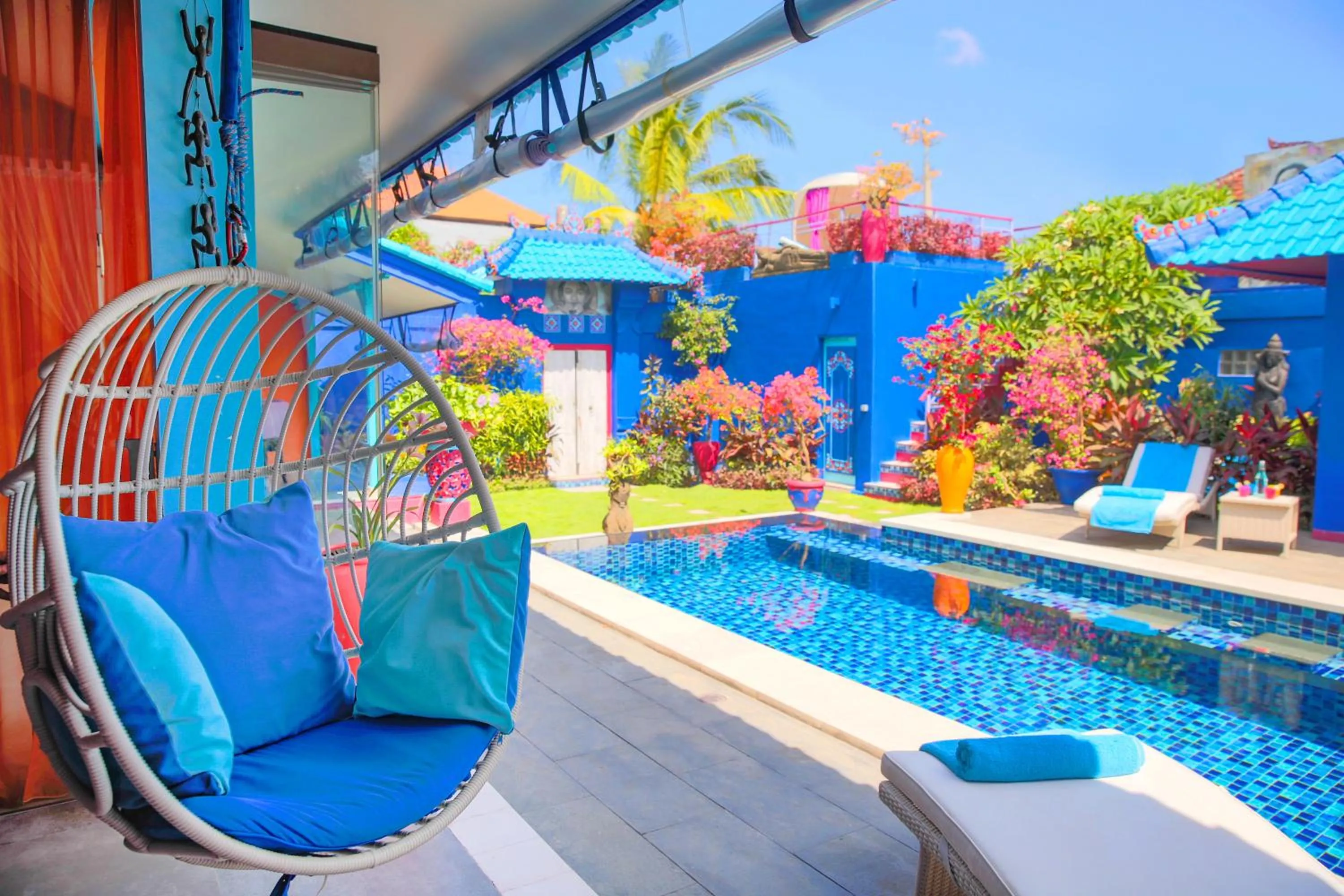 Patio in Villa Majorelle Bali