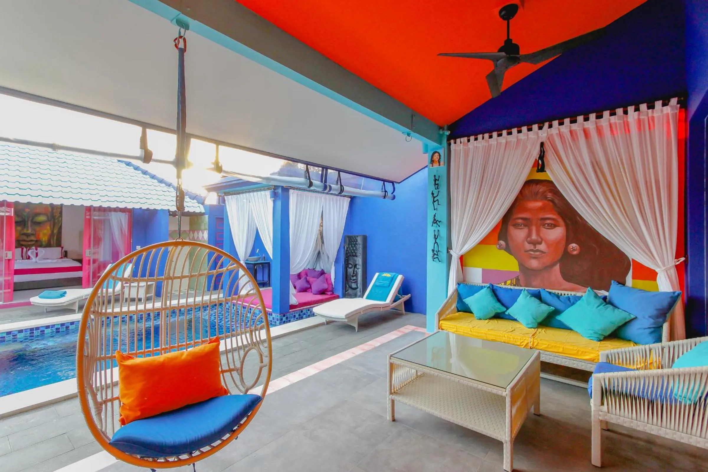 Shower in Villa Majorelle Bali