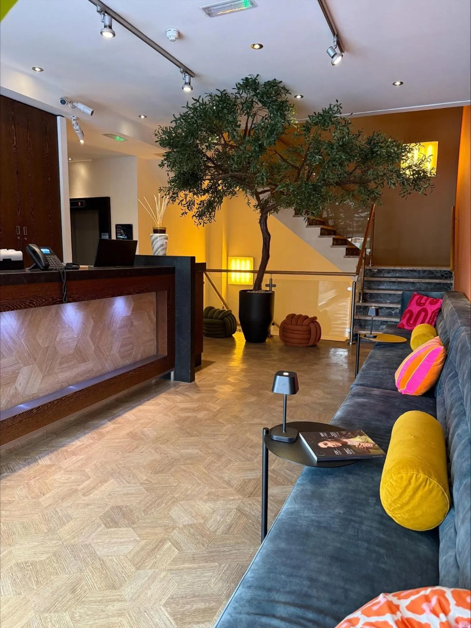 Lobby or reception in Boutique Hotel Lumiere