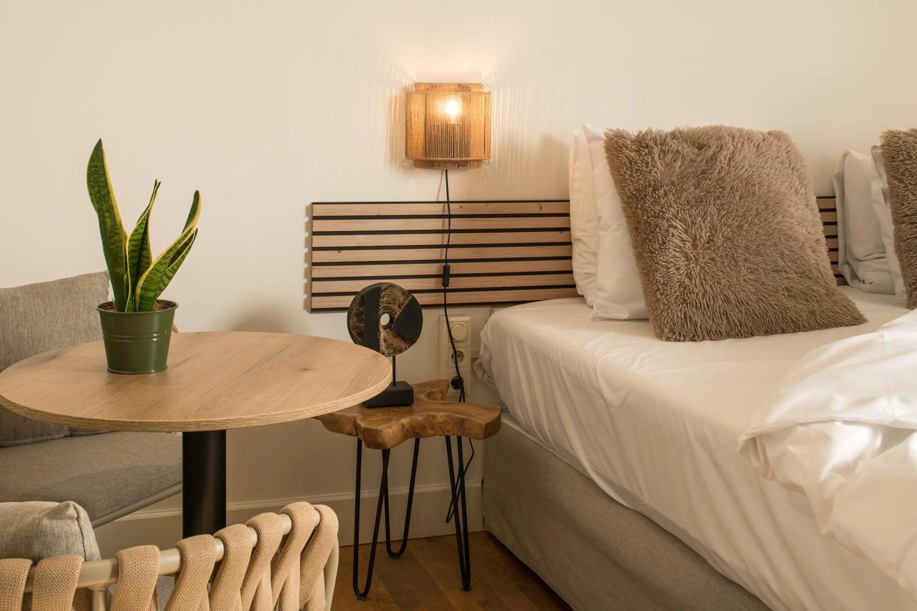 Bed in Boutique Hotel Lumiere