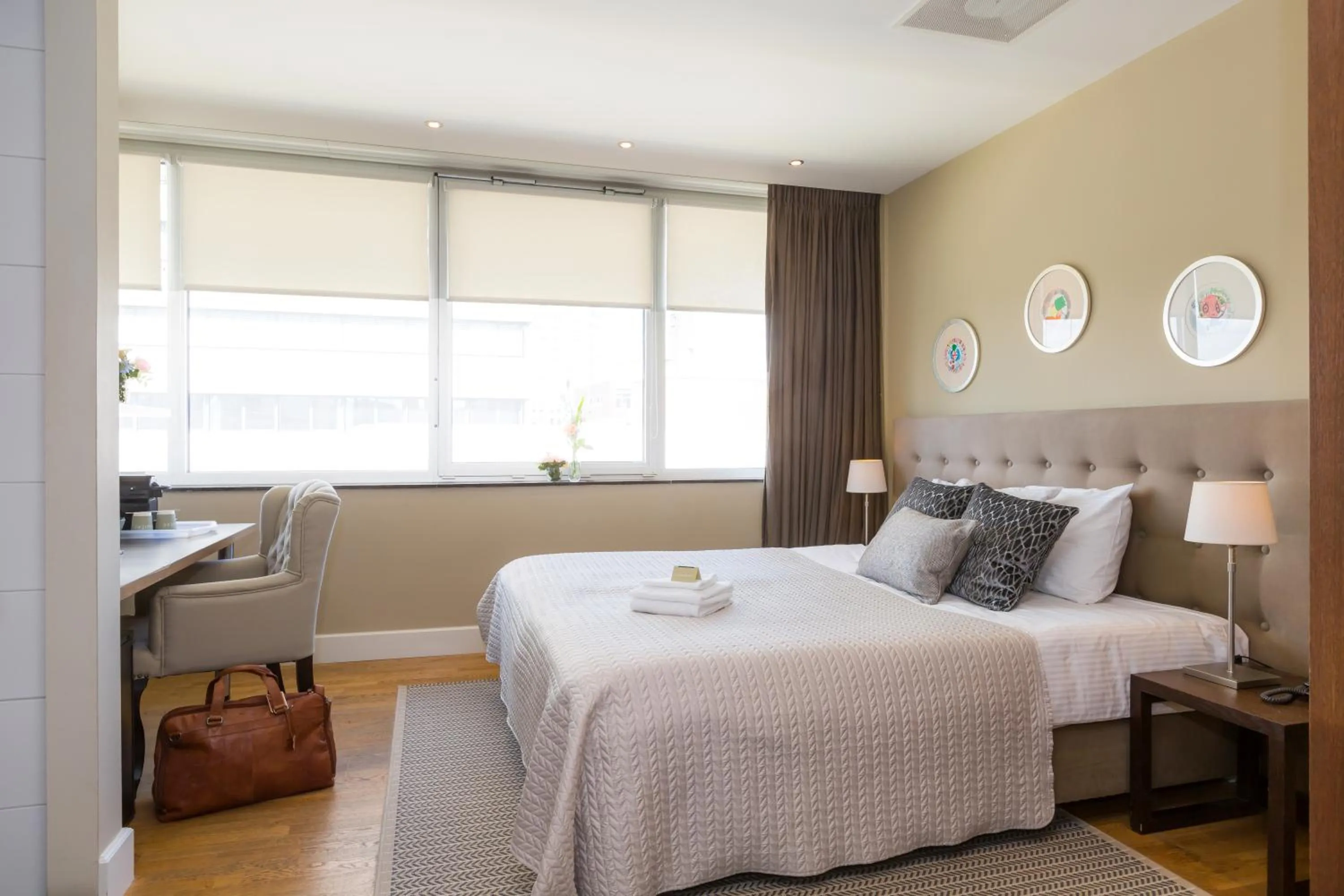 Seating area, Bed in Boutique Hotel Lumiere