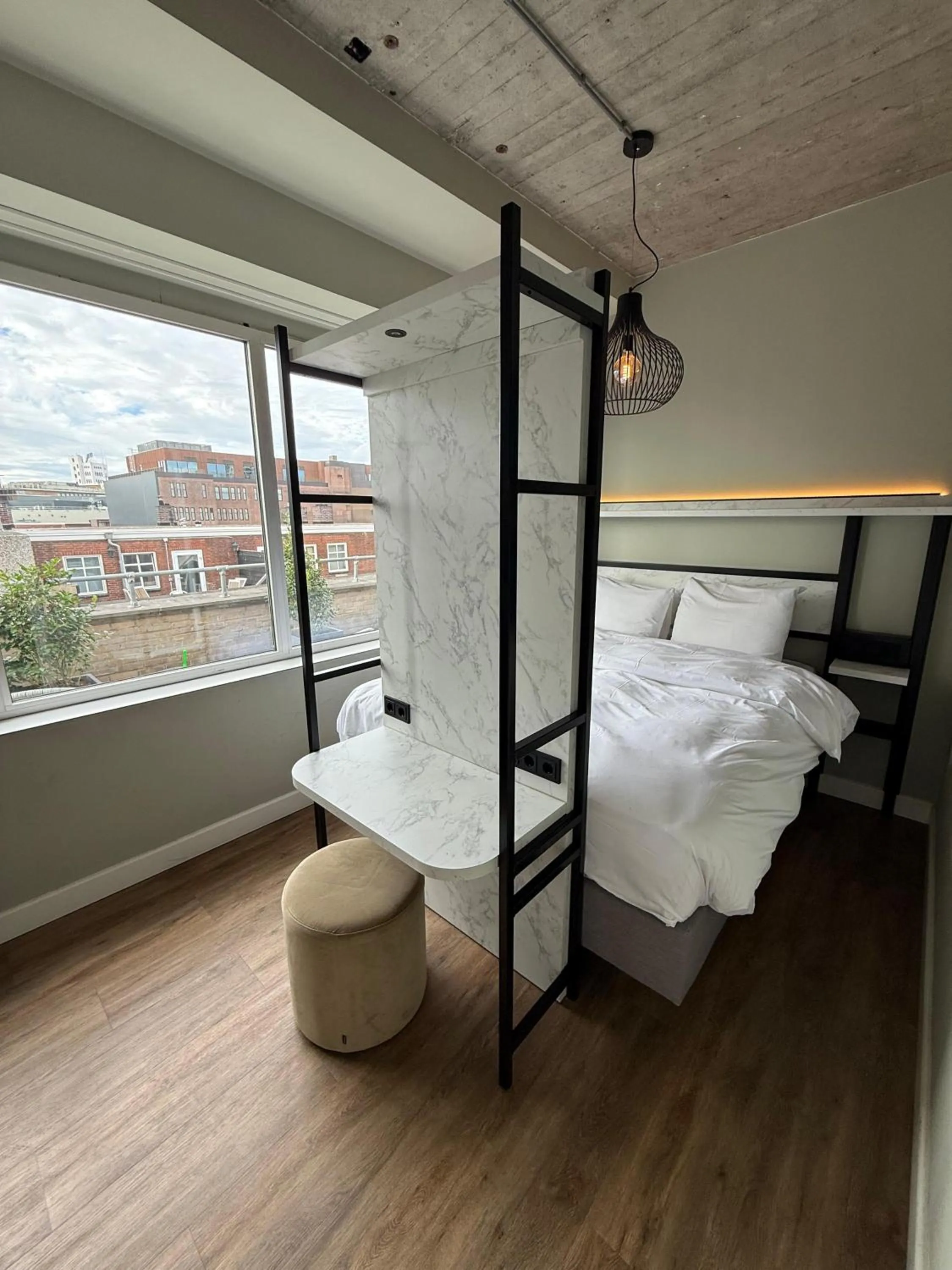 Bed in Boutique Hotel Lumiere