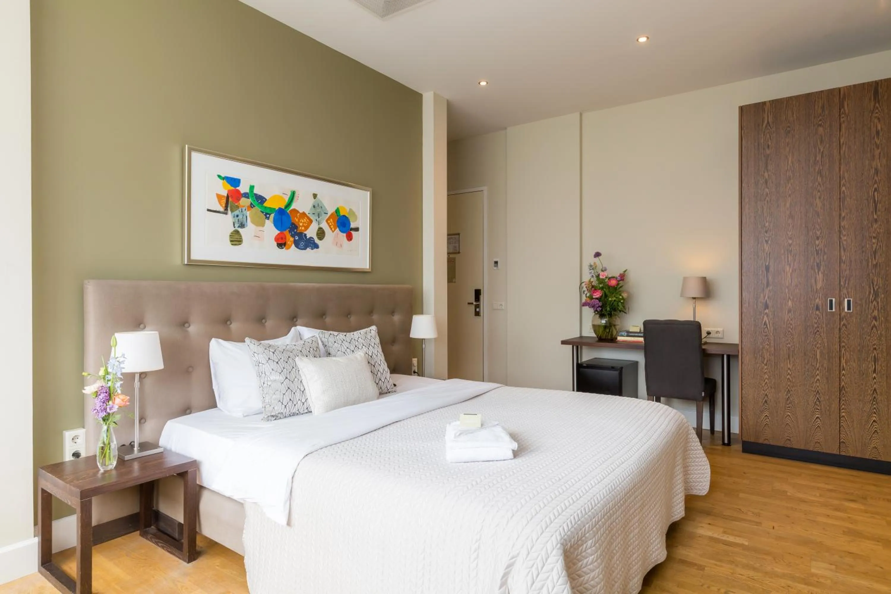 Seating area, Bed in Boutique Hotel Lumiere