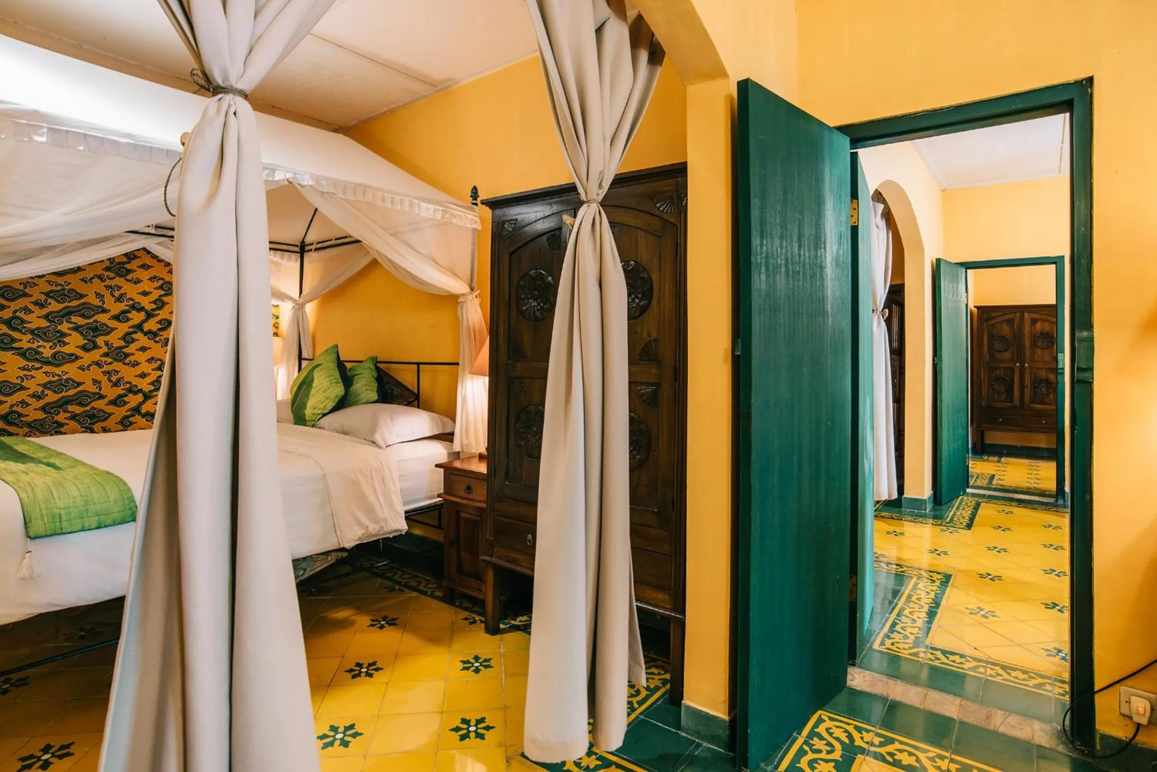 Bedroom, Bed in Jogja Village