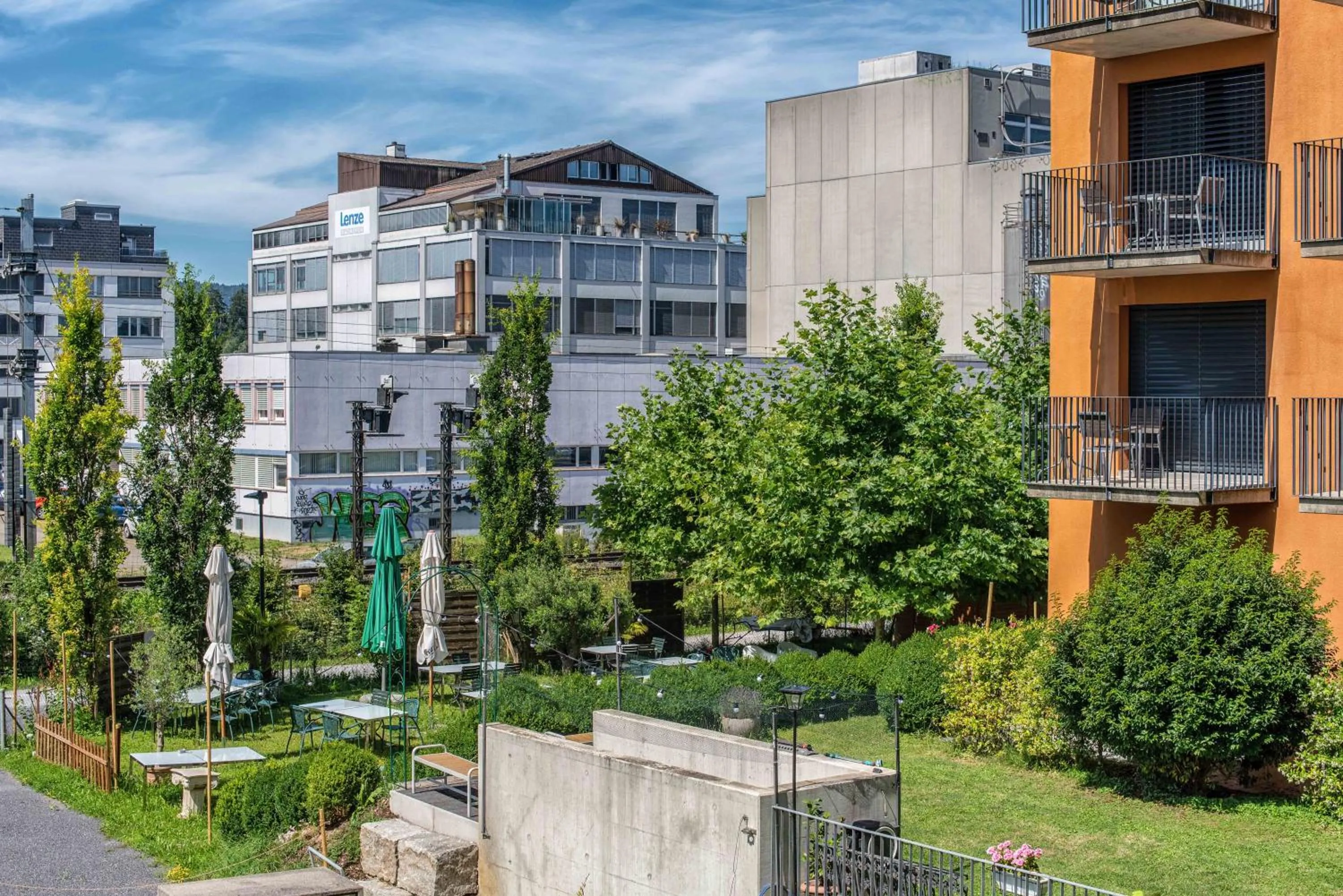 Garden in Hotel Residence Loren - contact & contactless check-in