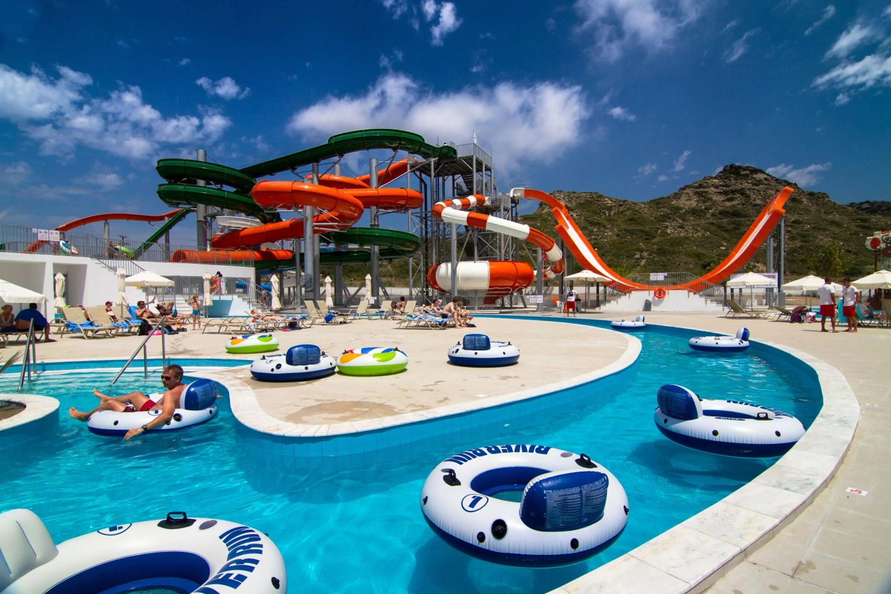 Aqua park in Sun Palace Hotel
