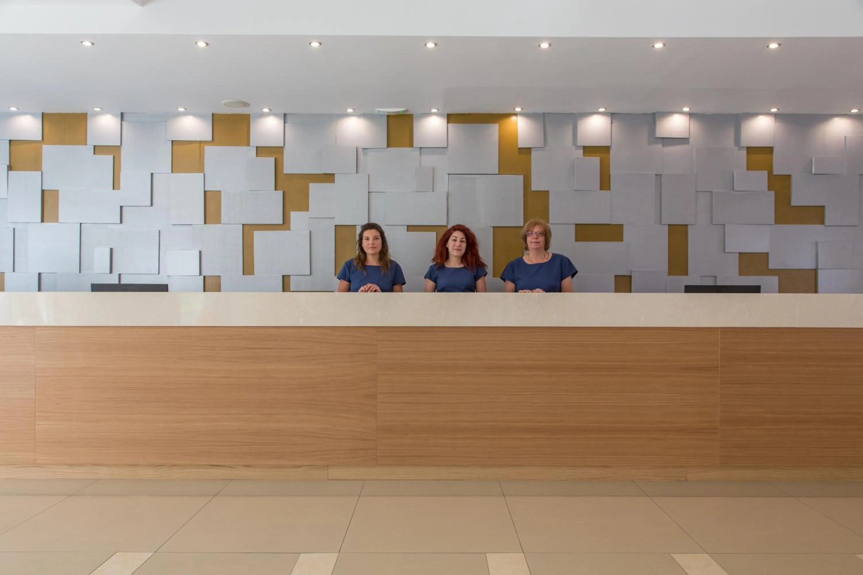 Lobby or reception in Sun Palace Hotel