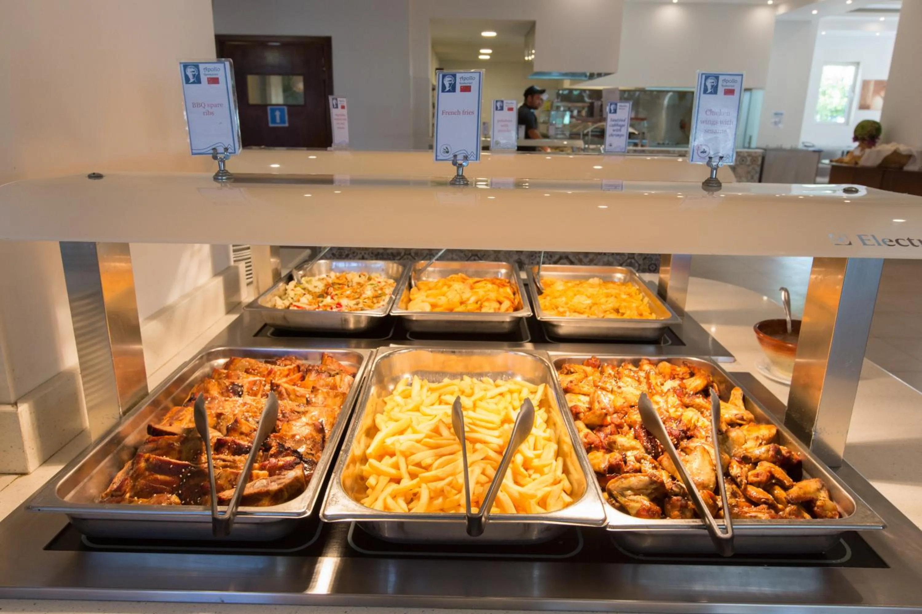 Food close-up in Sun Palace Hotel