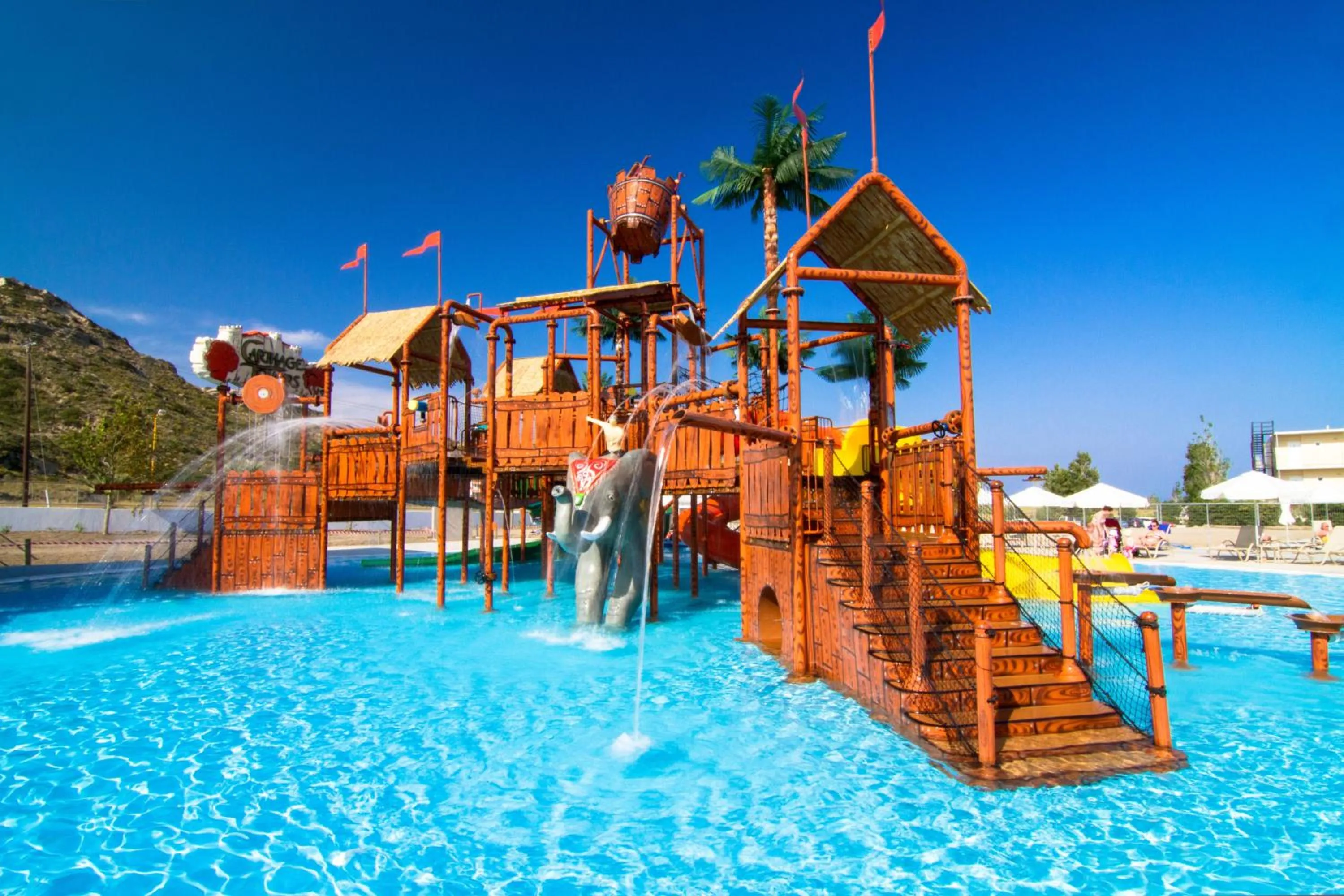 Aqua park in Sun Palace Hotel