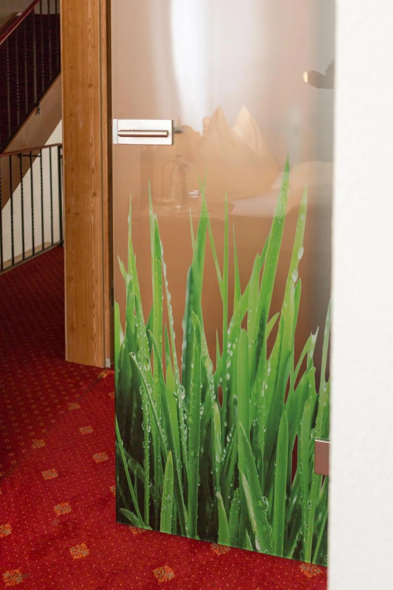 Decorative detail in Hotel Zur Eisenbahn