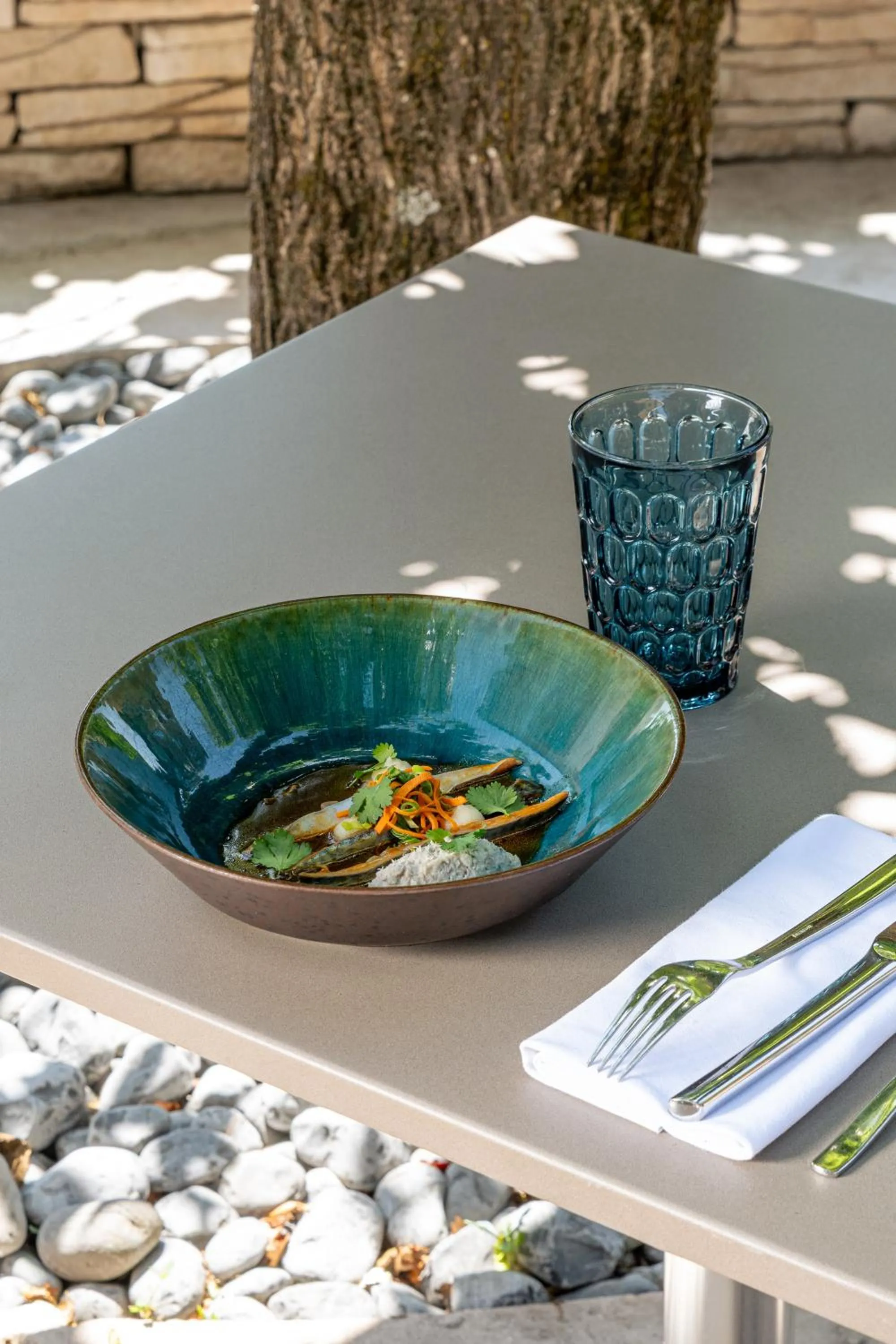 Restaurant/places to eat in Le Domaine Du Colombier